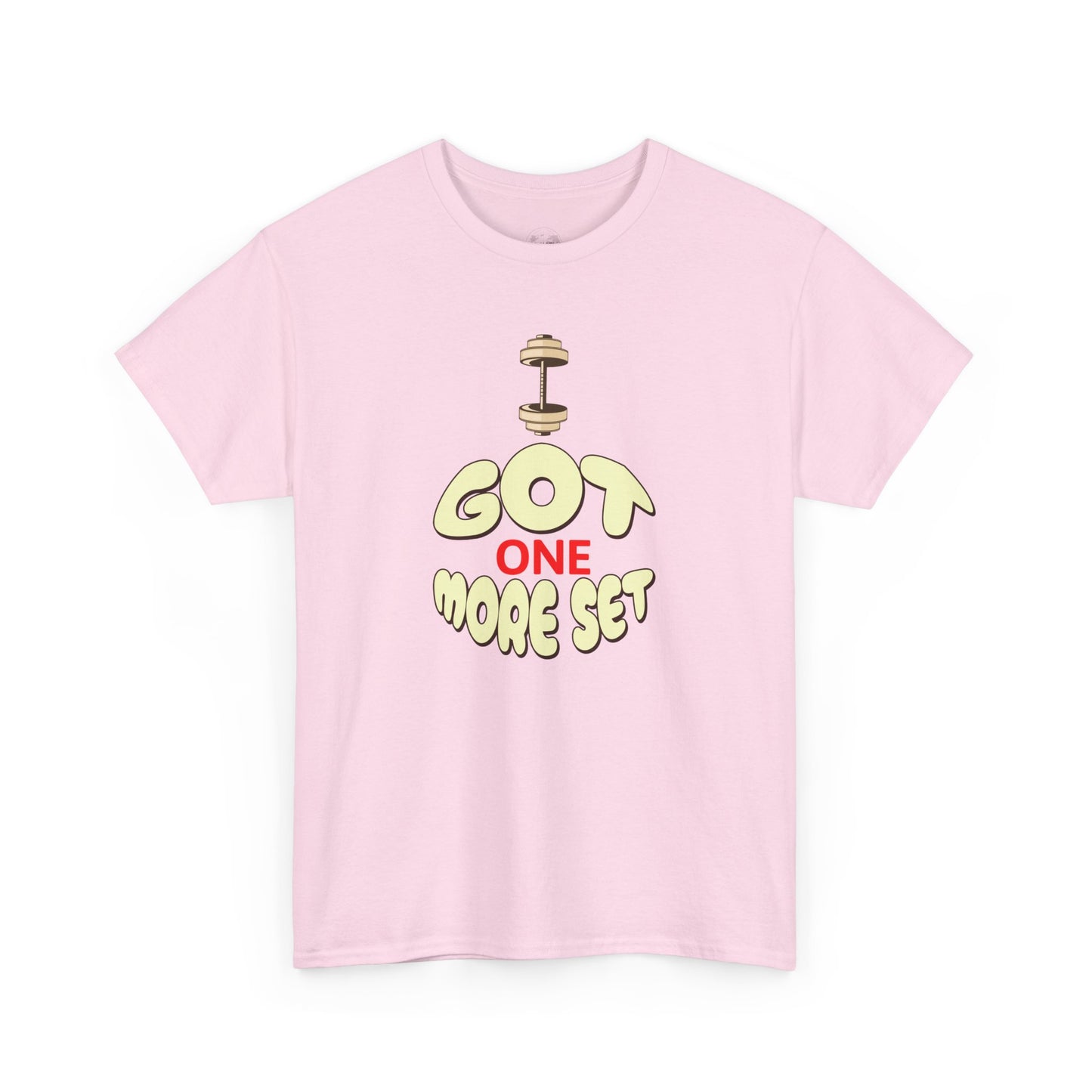 I Got One More Set t-shirt Perfect for Gym Lovers, Athletes, Workout Gift, Plus-Size Friendly, Casual Wear