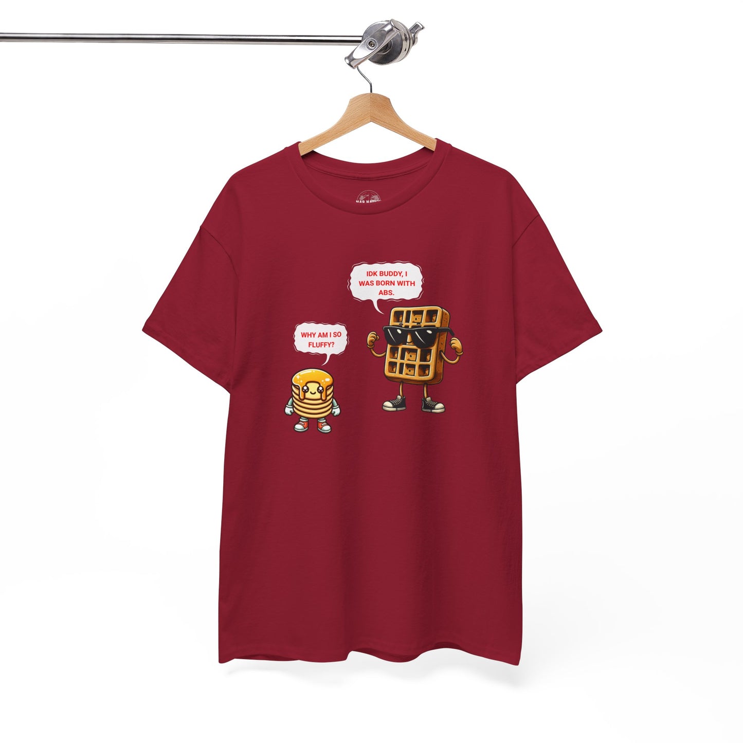 Funny breakfast waffle shirt waffle with abs shirt breakfast lovers shirt, waffle lovers shirt