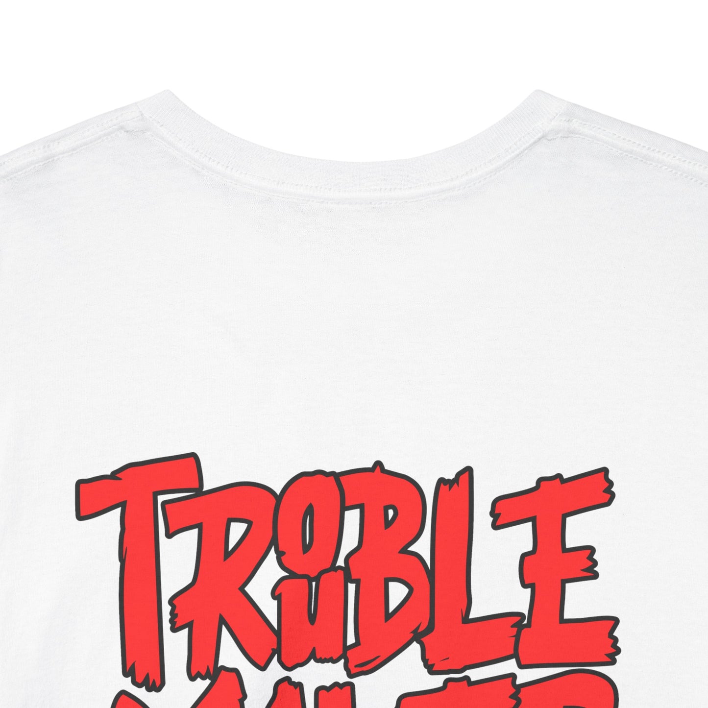 Trouble Maker Since 60s Unisex Heavy Cotton Tee | Funny Graphic Shirt, Vintage Style Top, Gift for Rebel Friends, Casual Wear