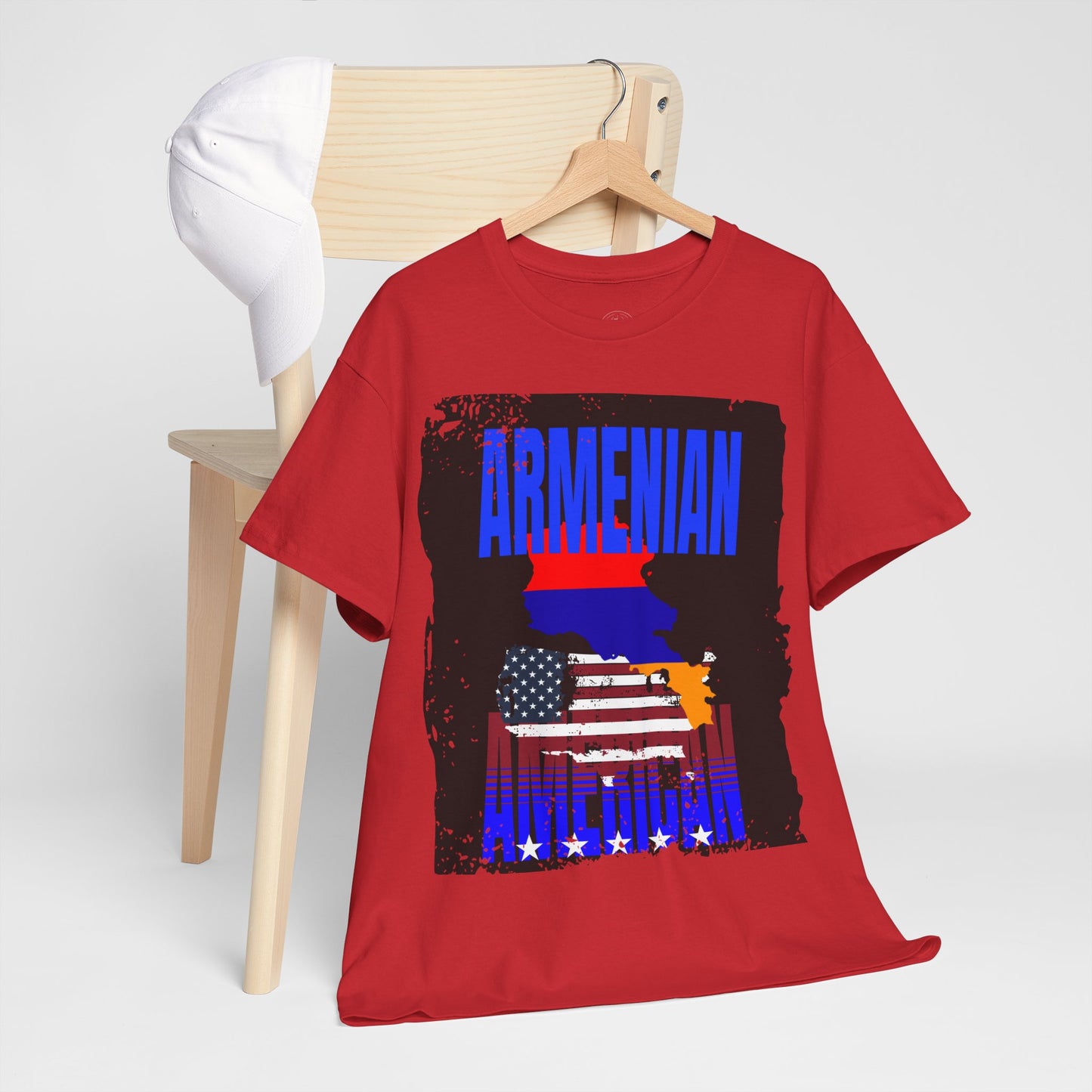Armenian American T-shirt, Unisex T-Shirt for Heritage, Independence Day, Gifts for Armenians, Casual Wear, Patriotic Shirt