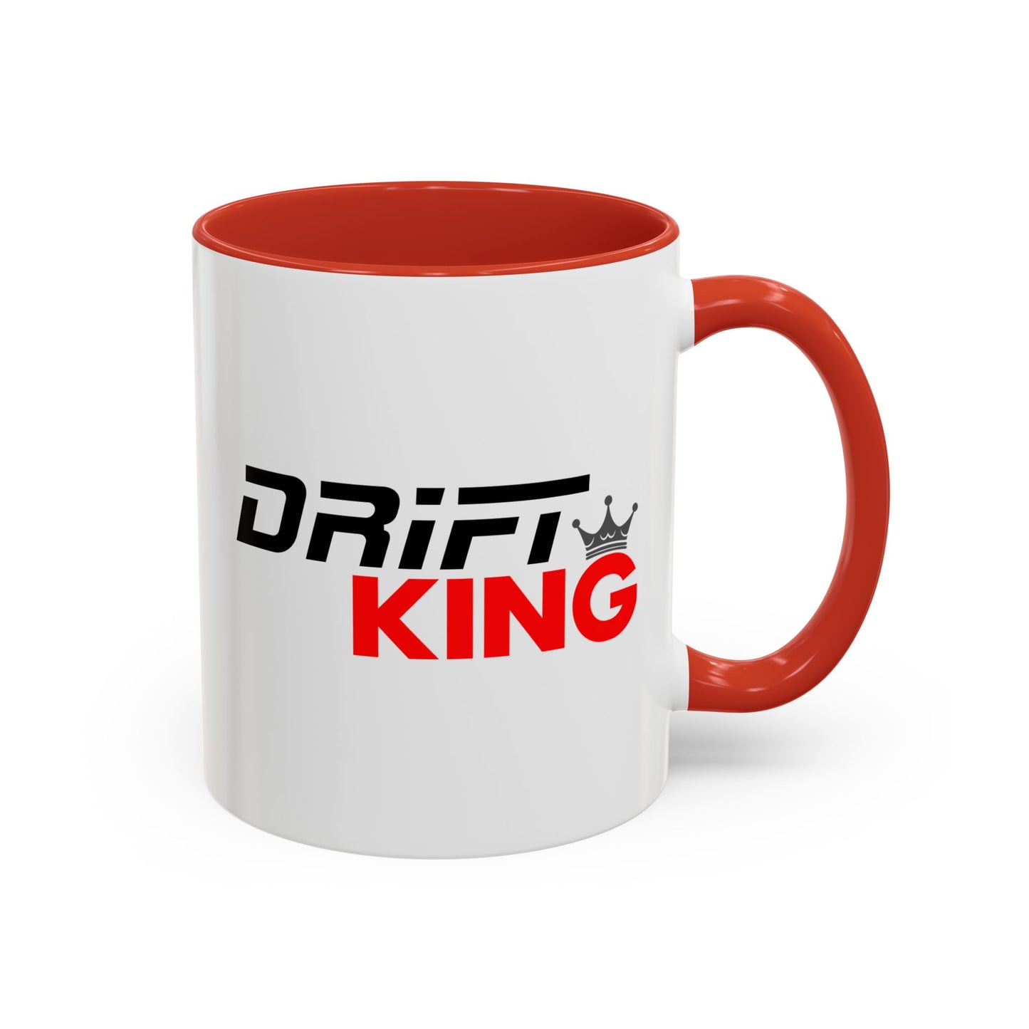 Drift King Accent Coffee Mug Perfect Gift for Car Enthusiasts, Drift Racing Fans, Collectible Mug, Unique Drinkware for Special Occasions