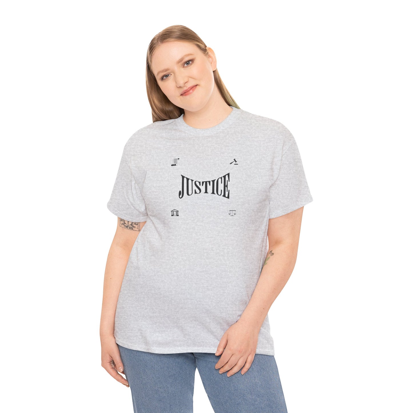 Justice Law T-shirt, Casual T-Shirt, Protest Apparel, Statement Shirt, Gifts for Lawyer, Comfortable Style