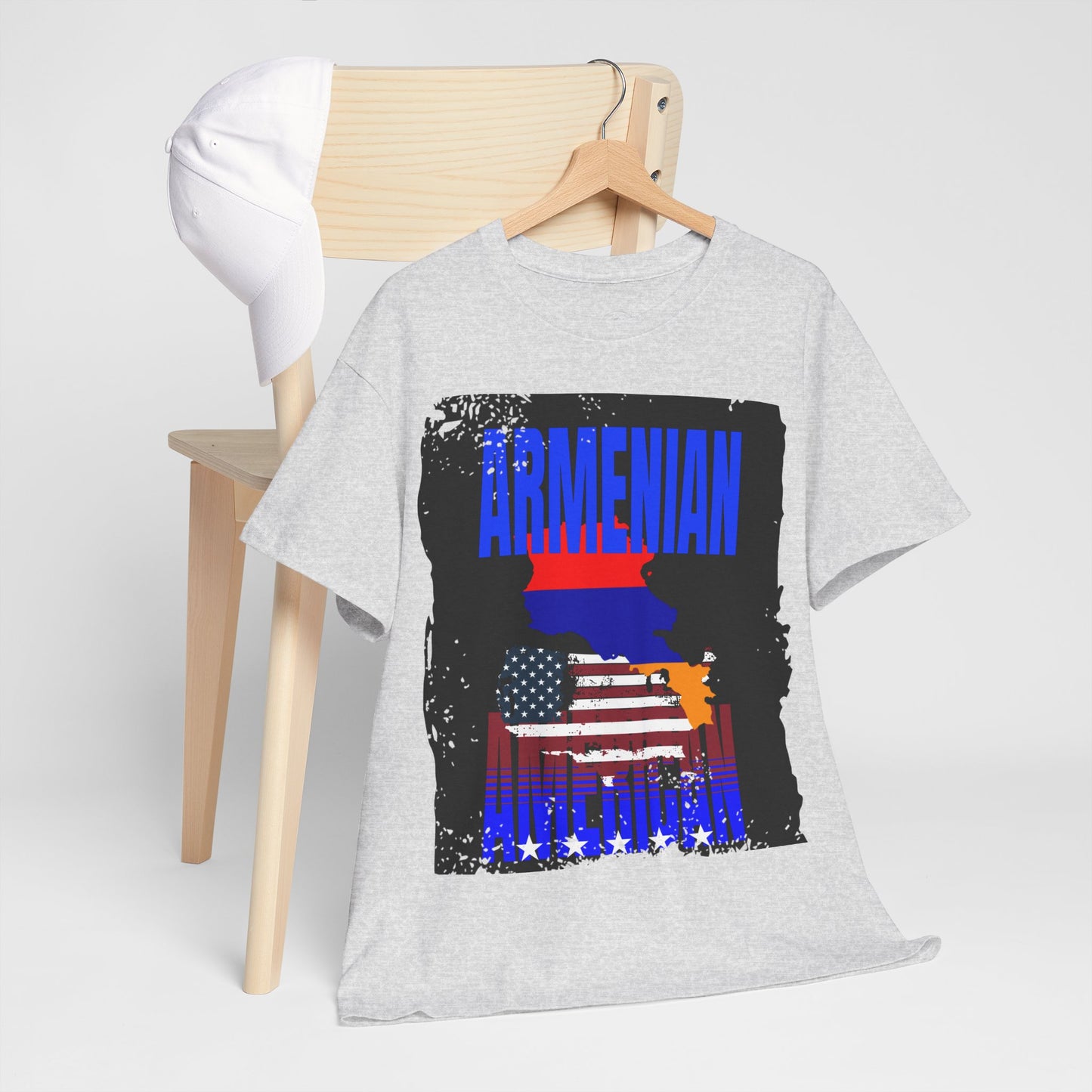 Armenian American T-shirt, Unisex T-Shirt for Heritage, Independence Day, Gifts for Armenians, Casual Wear, Patriotic Shirt