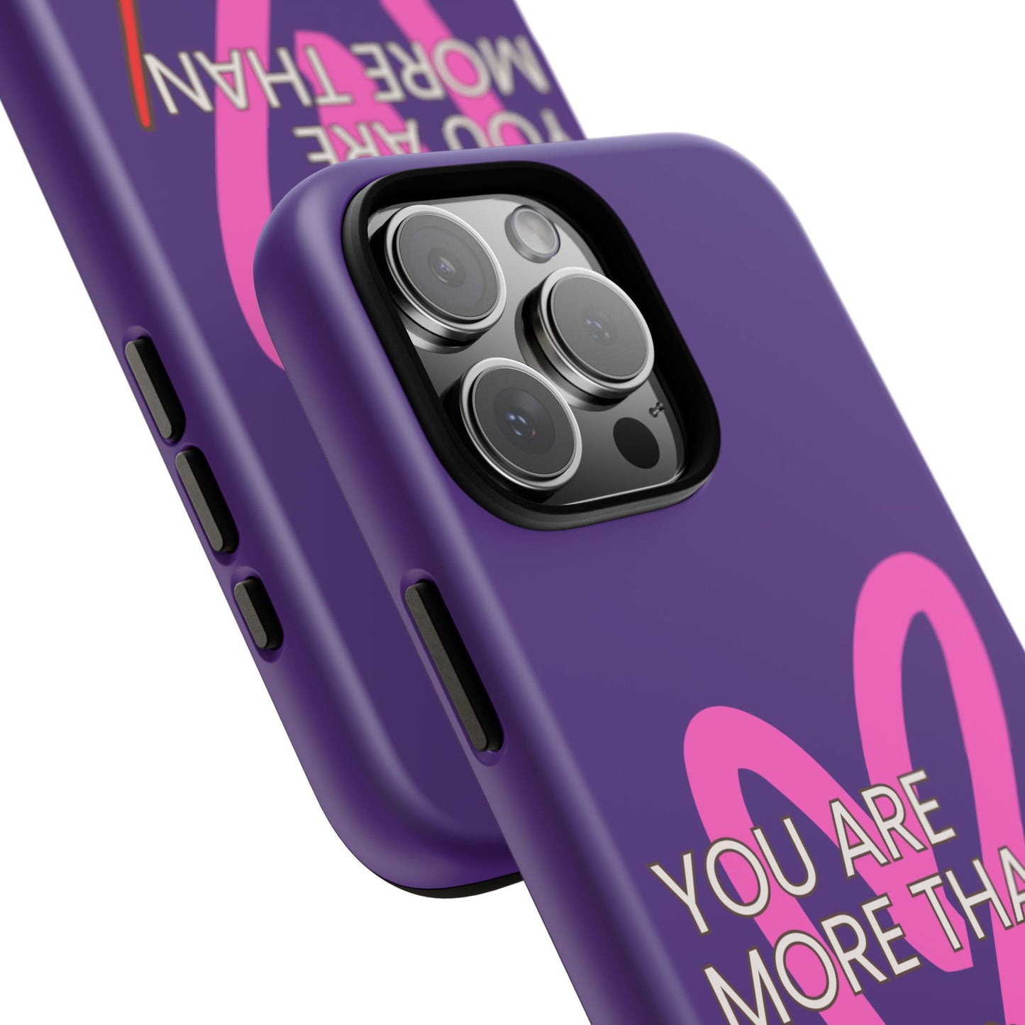 You are more than enough purple phone case, cute phone case gift