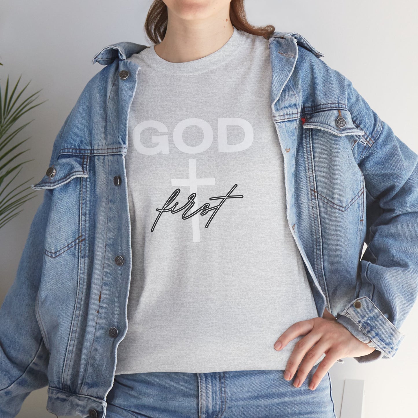 God first t-shirt, Christian t-shirt, faith-shirt