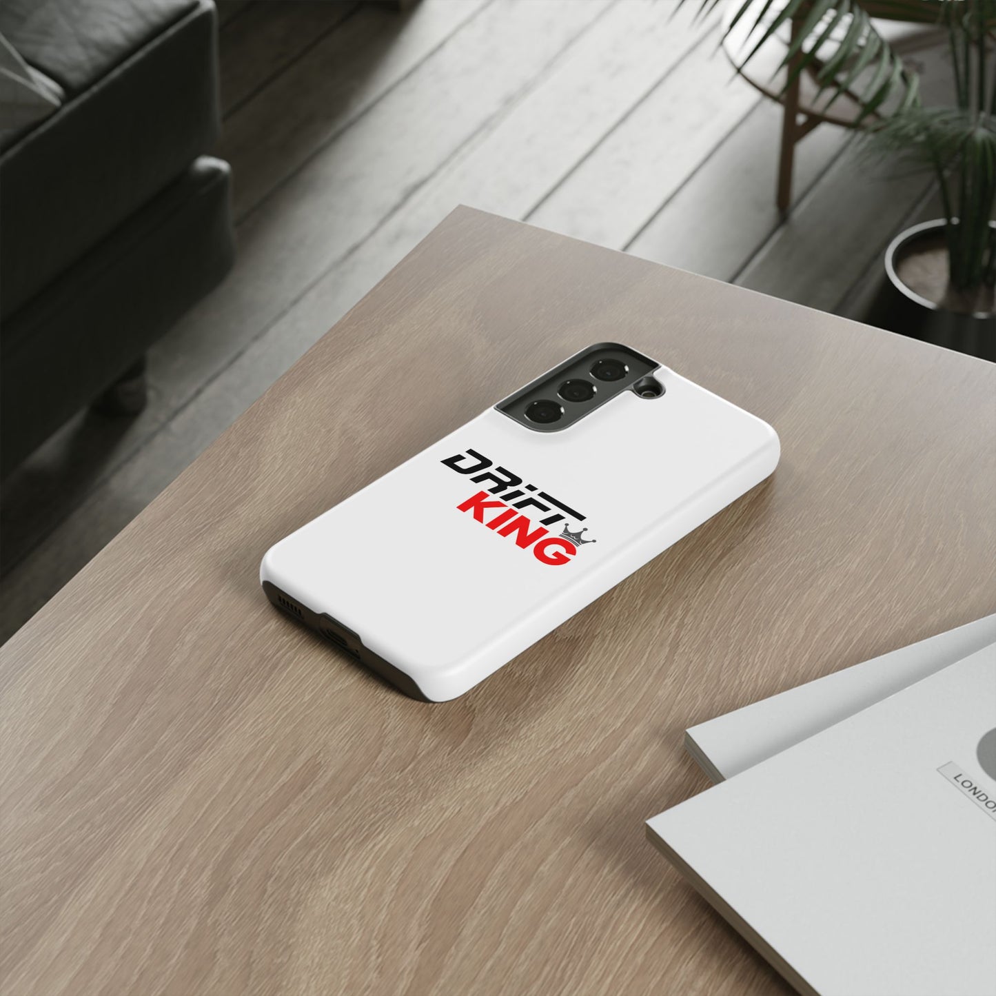 Drift King Phone Case | Tough Cases, Custom Phone Case, Car Enthusiast Gift, Drifting Decor, Unique Mobile Accessory