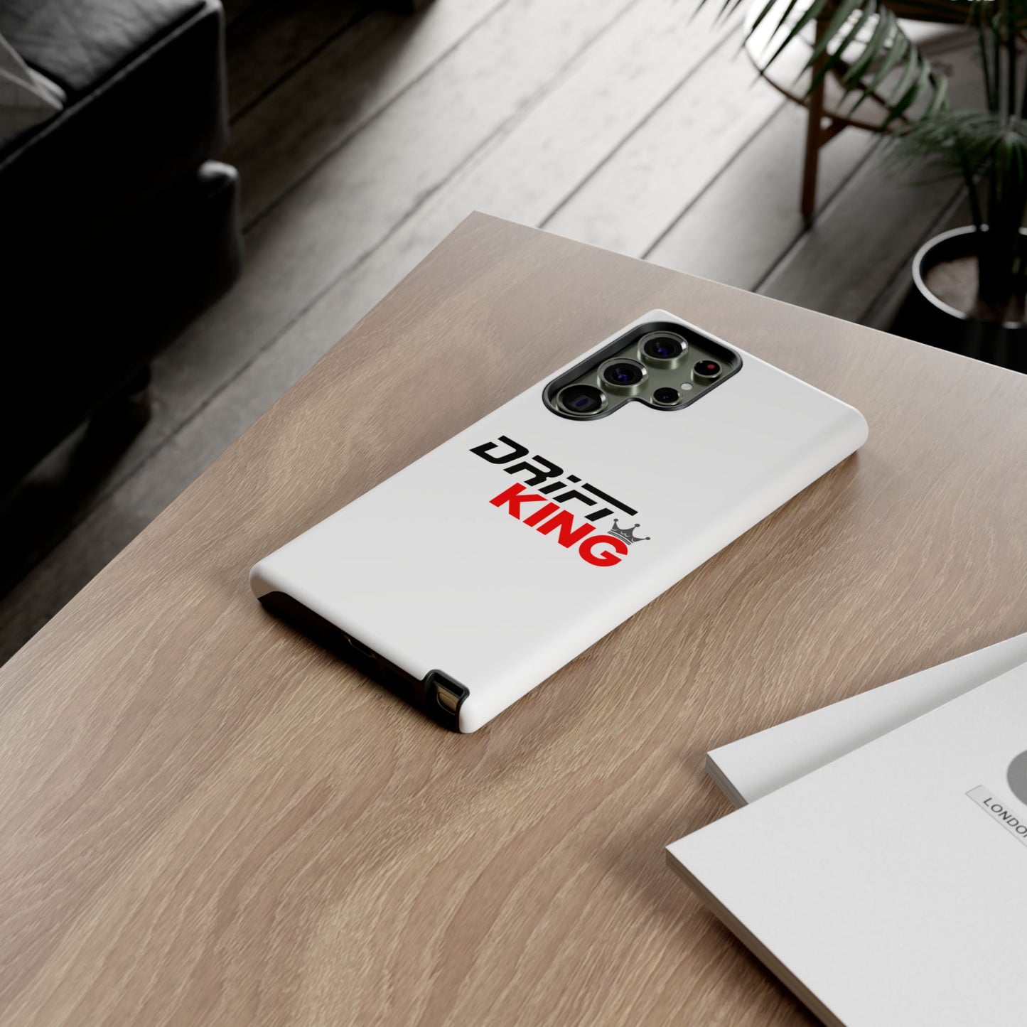 Drift King Phone Case | Tough Cases, Custom Phone Case, Car Enthusiast Gift, Drifting Decor, Unique Mobile Accessory