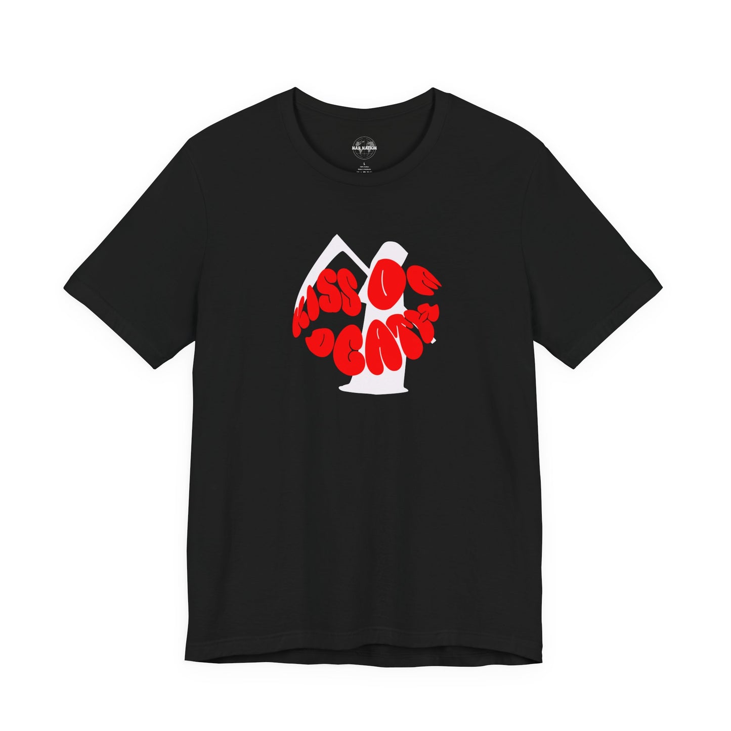 Kiss Of Death Tee, Unisex Graphic Tee, Casual Shirt, Halloween Apparel