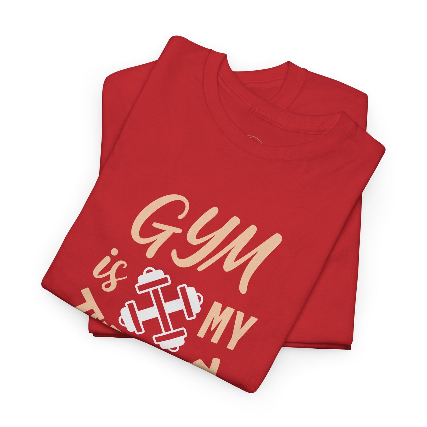 Gym Therapy Tee - Unisex Heavy Cotton T-Shirt, Fitness Apparel, Workout Gift, Motivational Shirt, Gym Lover Clothing