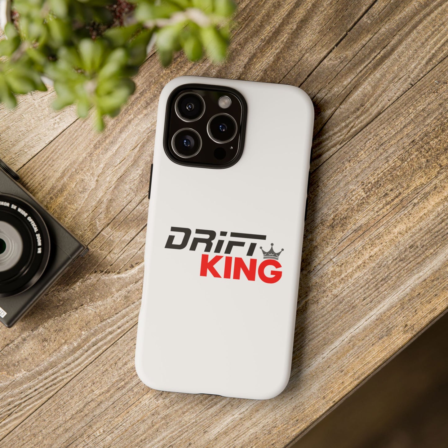 Drift King Phone Case | Tough Cases, Custom Phone Case, Car Enthusiast Gift, Drifting Decor, Unique Mobile Accessory