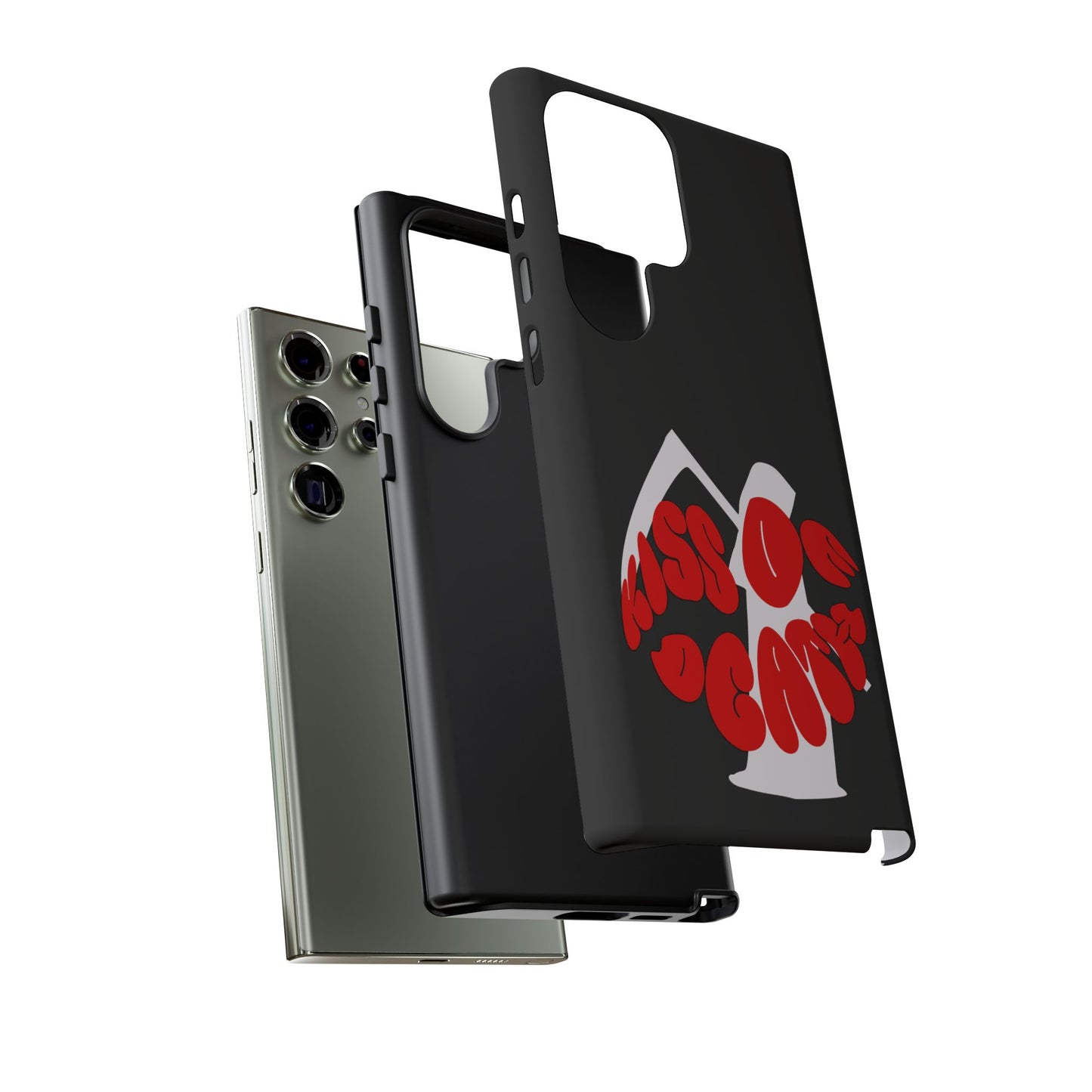 kiss Of Death Phone Case , cool phone case, cool design phone case, iPhone phone case, Samsung phone case, google phone case, black case