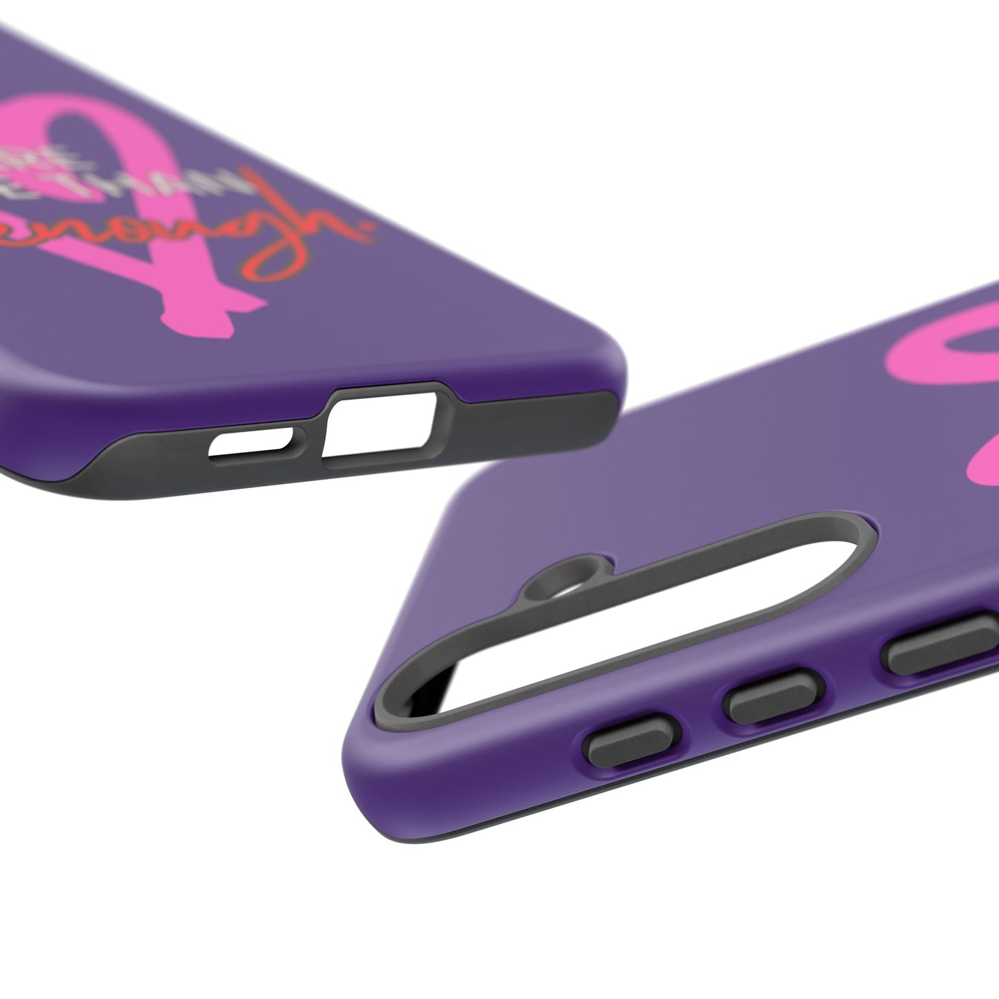 You are more than enough purple phone case, cute phone case gift