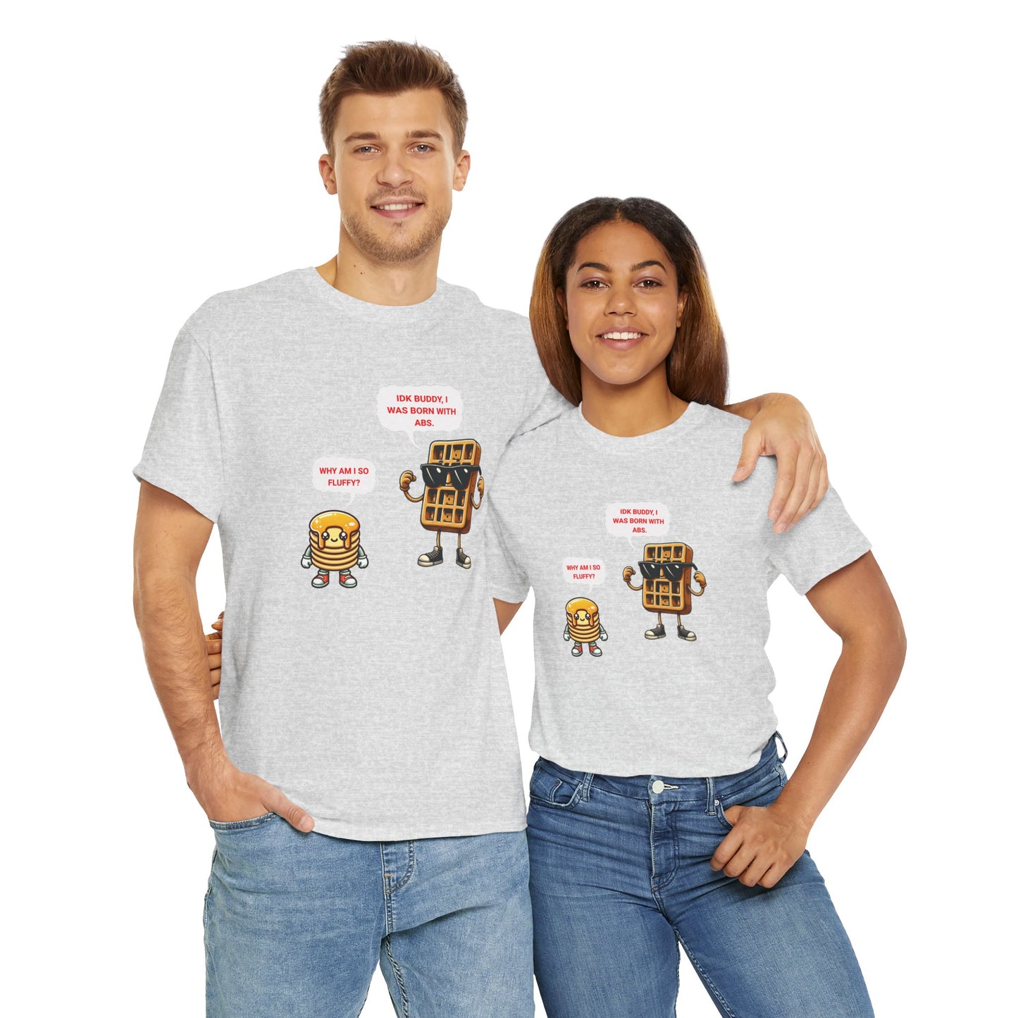 Funny breakfast waffle shirt waffle with abs shirt breakfast lovers shirt, waffle lovers shirt