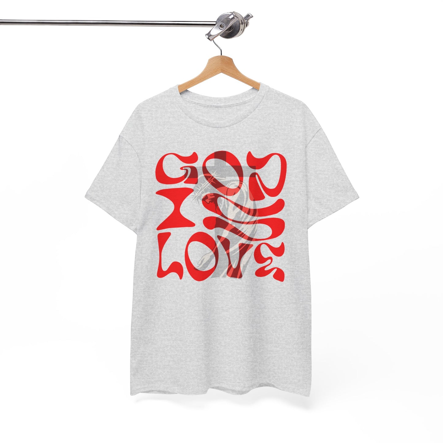 God is Love t-shirt, Christian T-shirt, face T-shirt