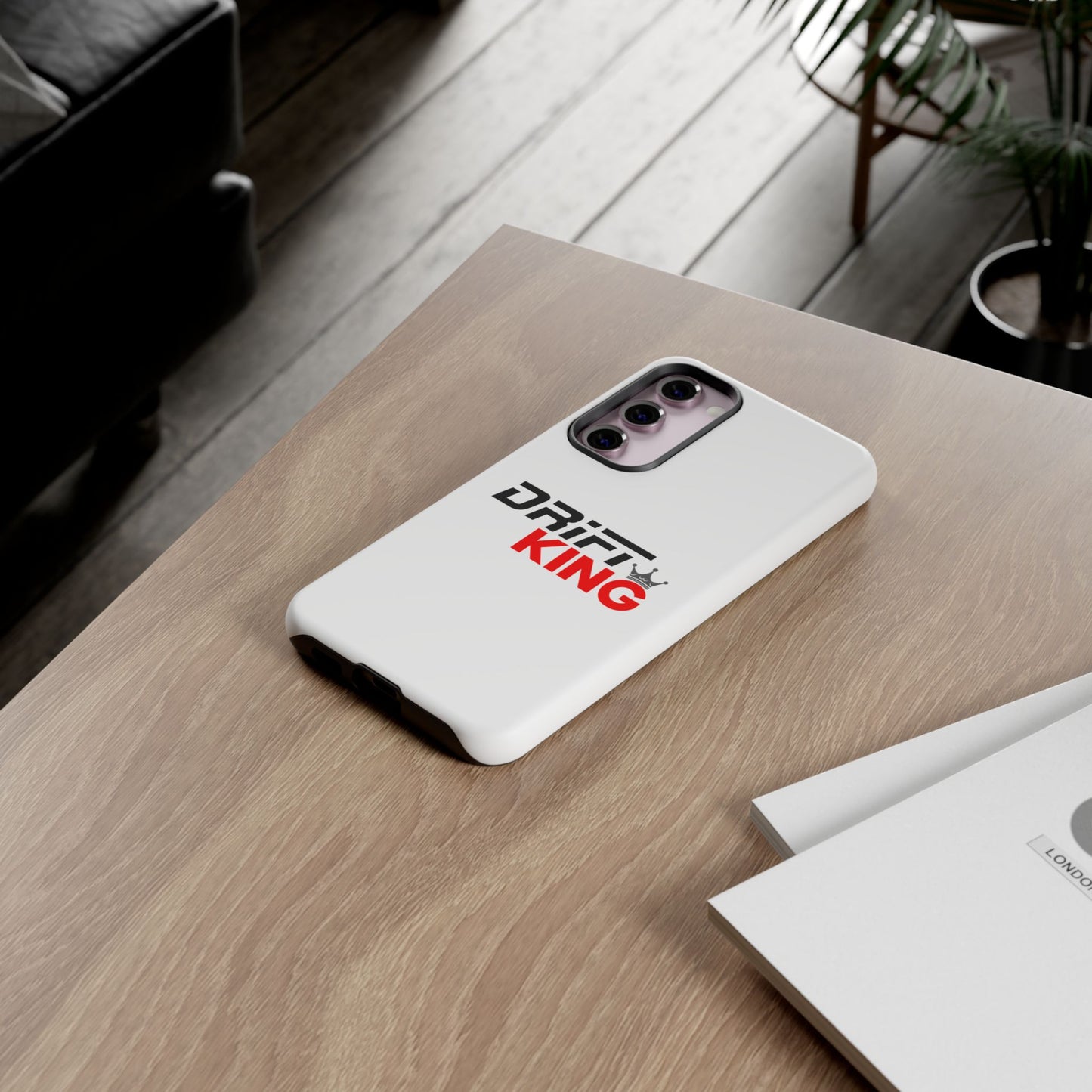Drift King Phone Case | Tough Cases, Custom Phone Case, Car Enthusiast Gift, Drifting Decor, Unique Mobile Accessory