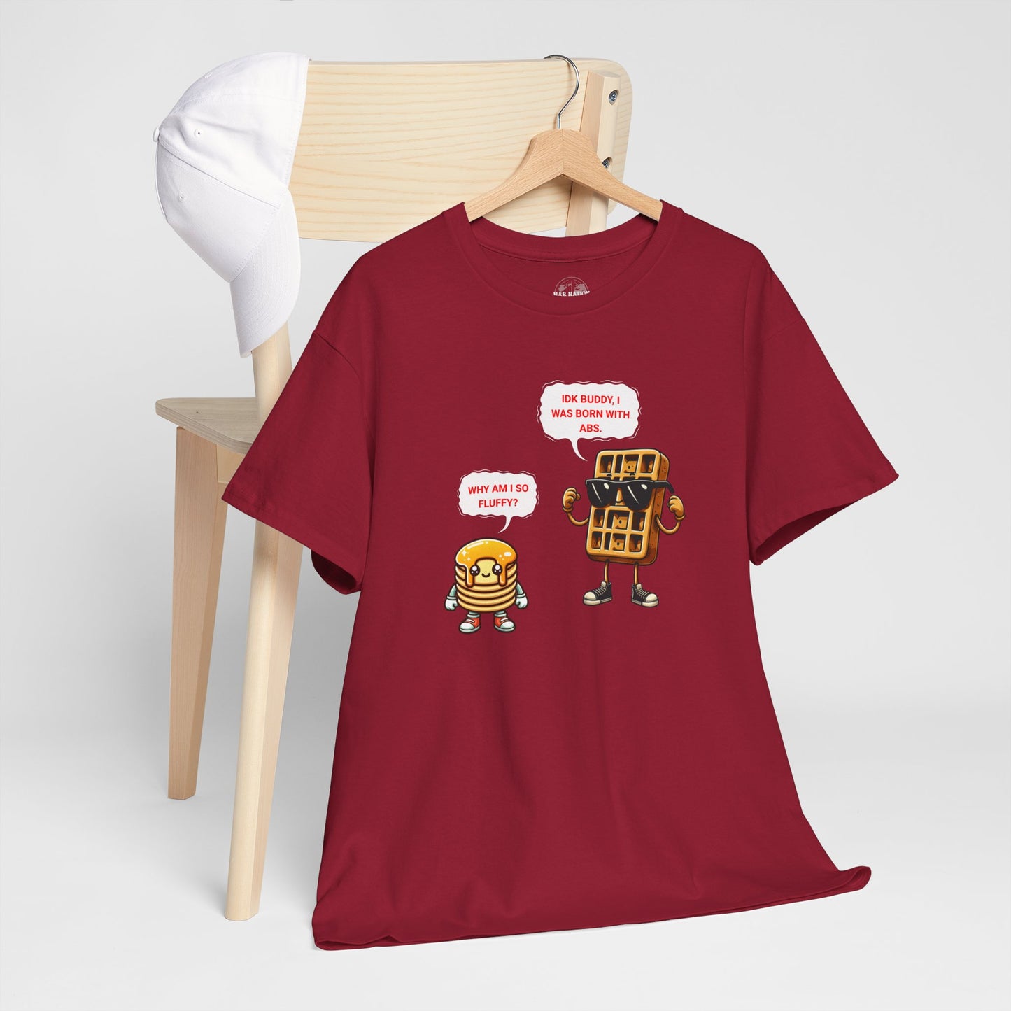 Funny breakfast waffle shirt waffle with abs shirt breakfast lovers shirt, waffle lovers shirt