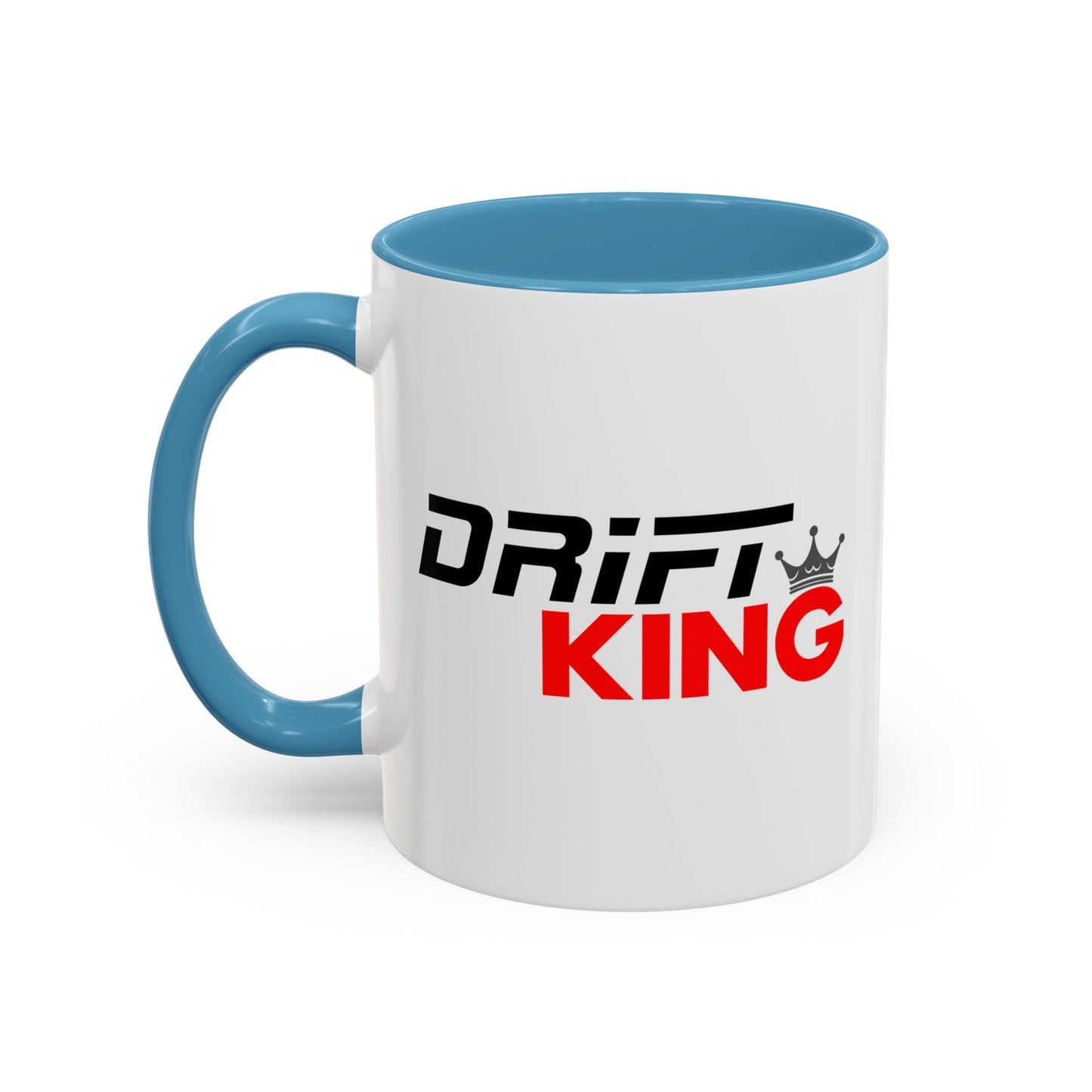 Drift King Accent Coffee Mug Perfect Gift for Car Enthusiasts, Drift Racing Fans, Collectible Mug, Unique Drinkware for Special Occasions