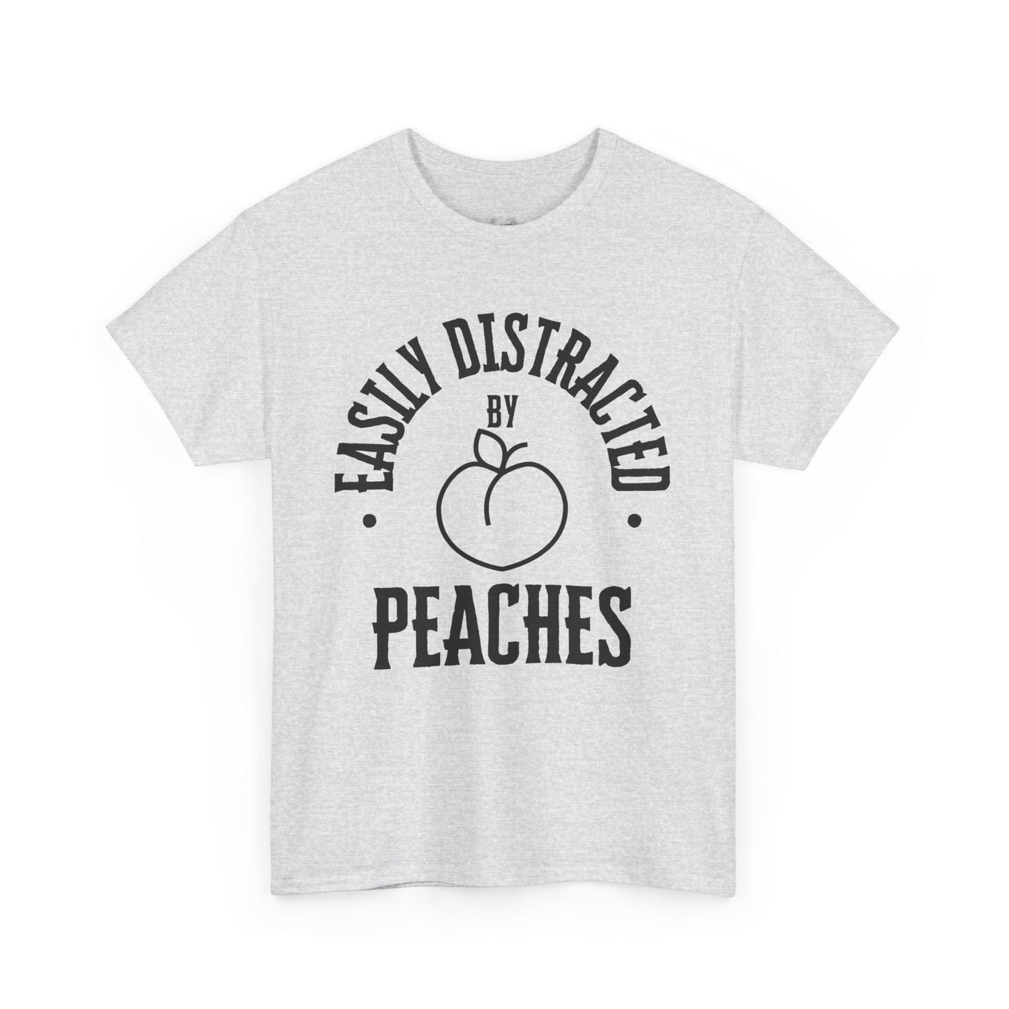 Easily Distracted by Peaches t-shirt, funny t-shirt, peach lovers shirt