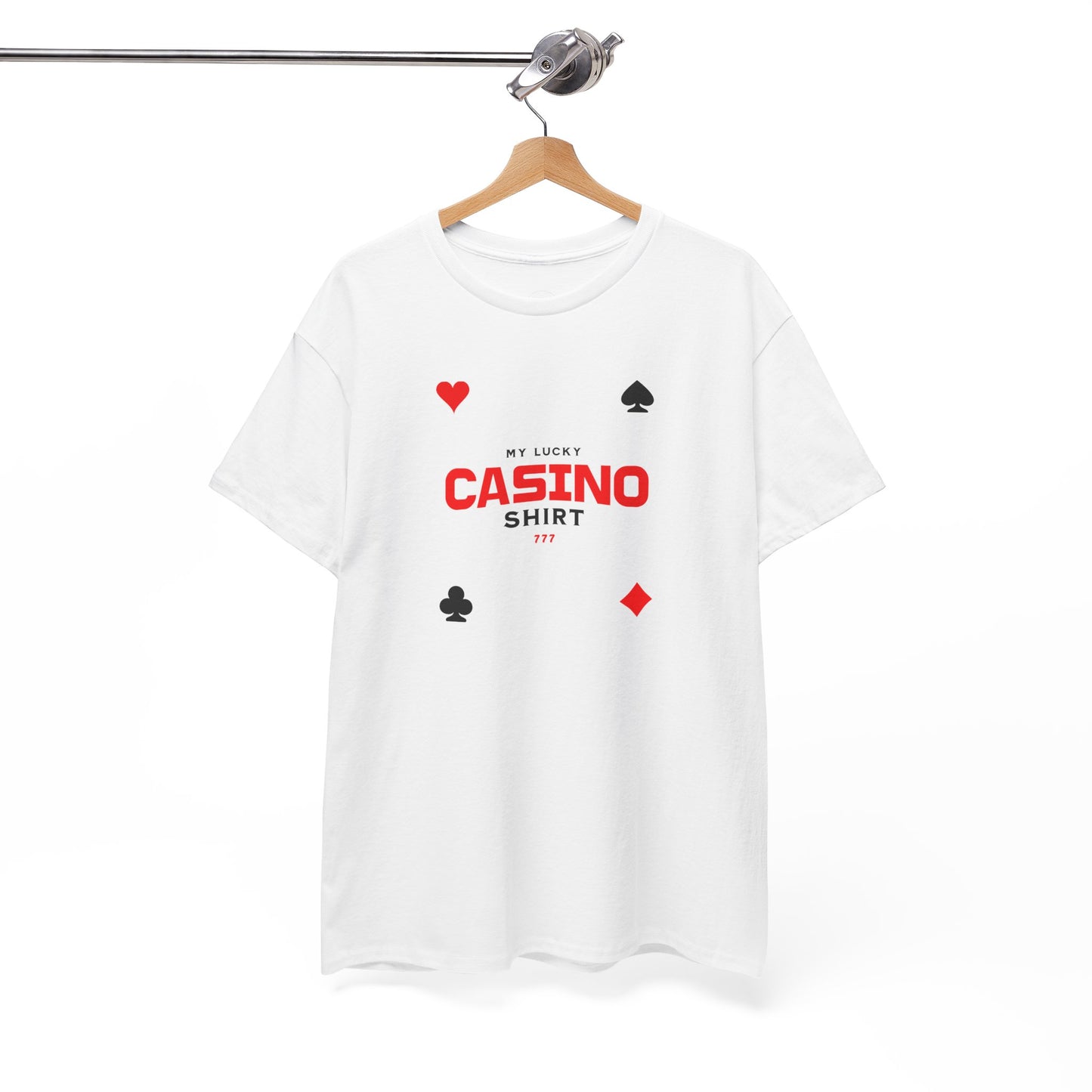 My Lucky Casino T-Shirt, Unisex Tee, Gambling Shirt, Casino Night Attire, Poker Night Apparel, Gift for Gamblers