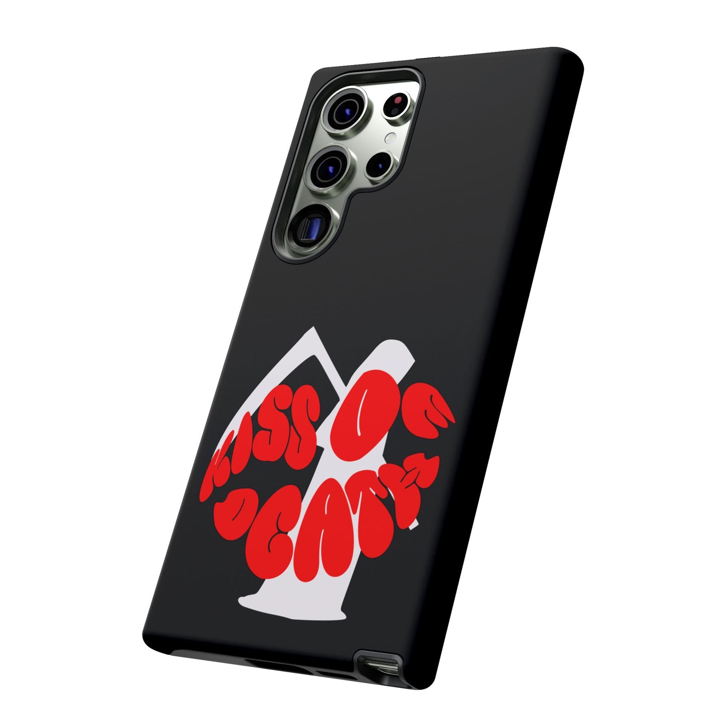 kiss Of Death Phone Case , cool phone case, cool design phone case, iPhone phone case, Samsung phone case, google phone case, black case