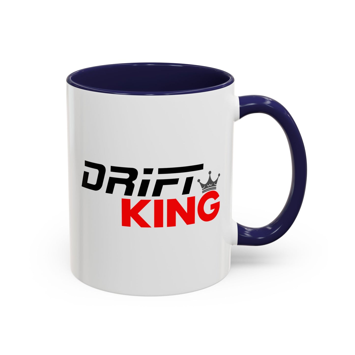 Drift King Accent Coffee Mug Perfect Gift for Car Enthusiasts, Drift Racing Fans, Collectible Mug, Unique Drinkware for Special Occasions