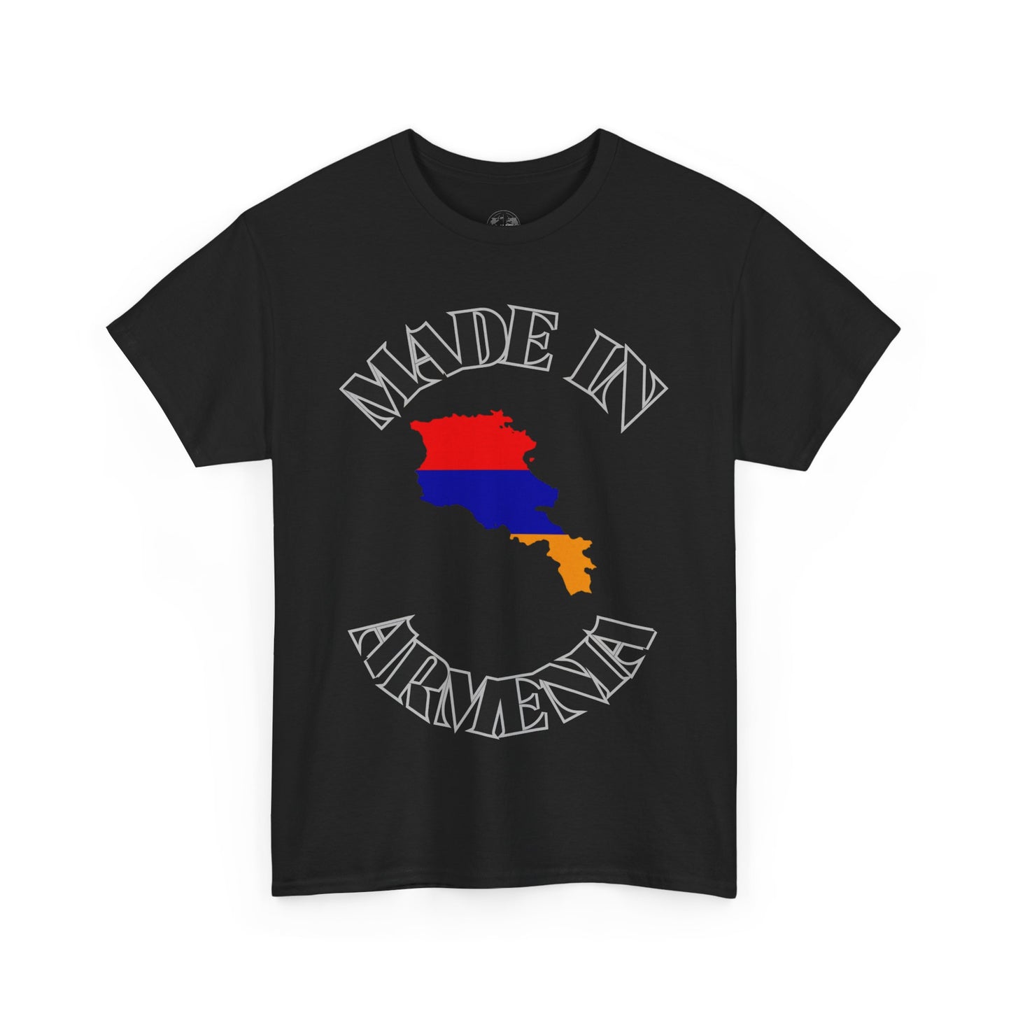 Proudly Made in Armenia Tee - Unisex Heavy Cotton T-Shirt, Armenian Pride, Gift for Him/Her, Travel Souvenir, Casual Wear, Cultural Apparel