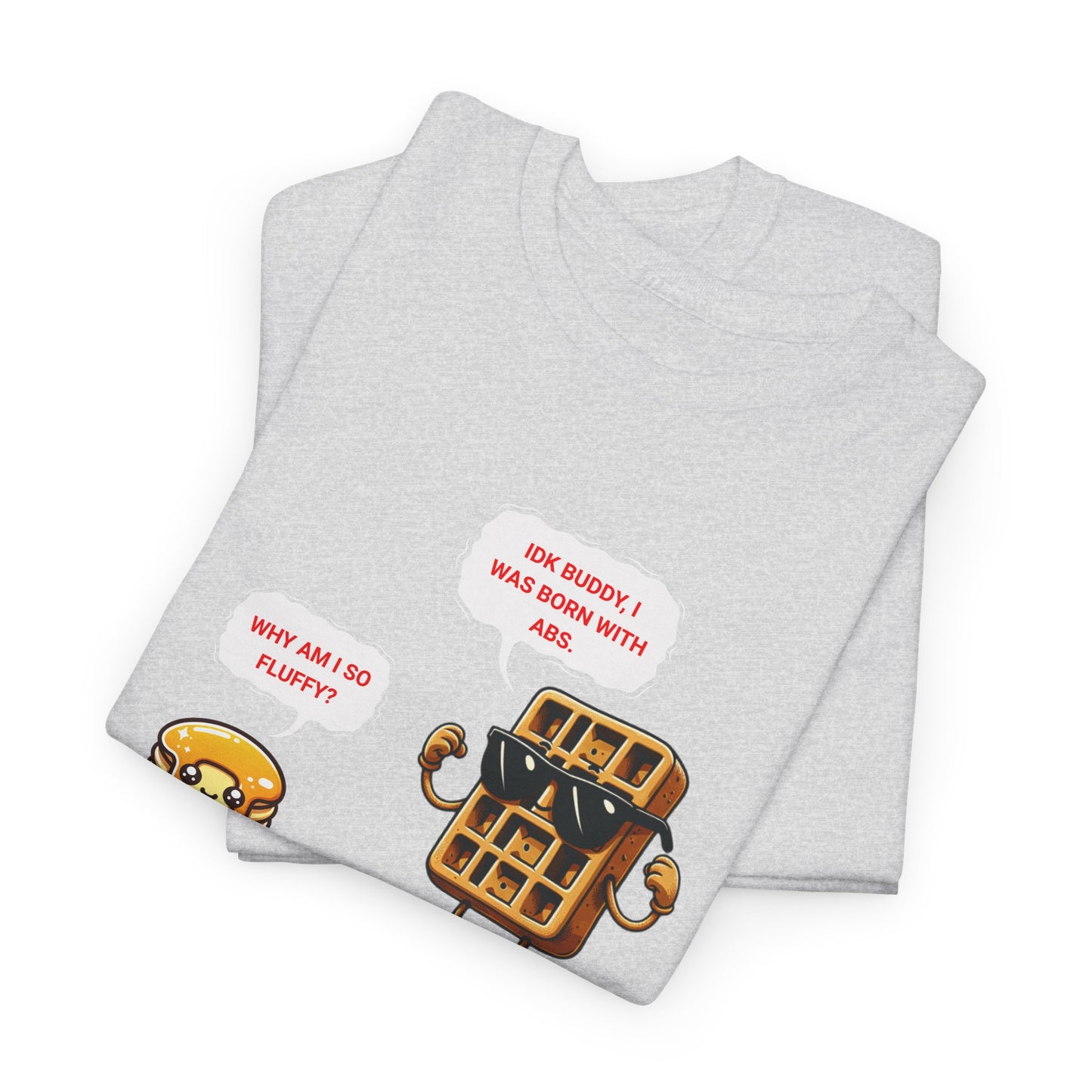 Funny breakfast waffle shirt waffle with abs shirt breakfast lovers shirt, waffle lovers shirt
