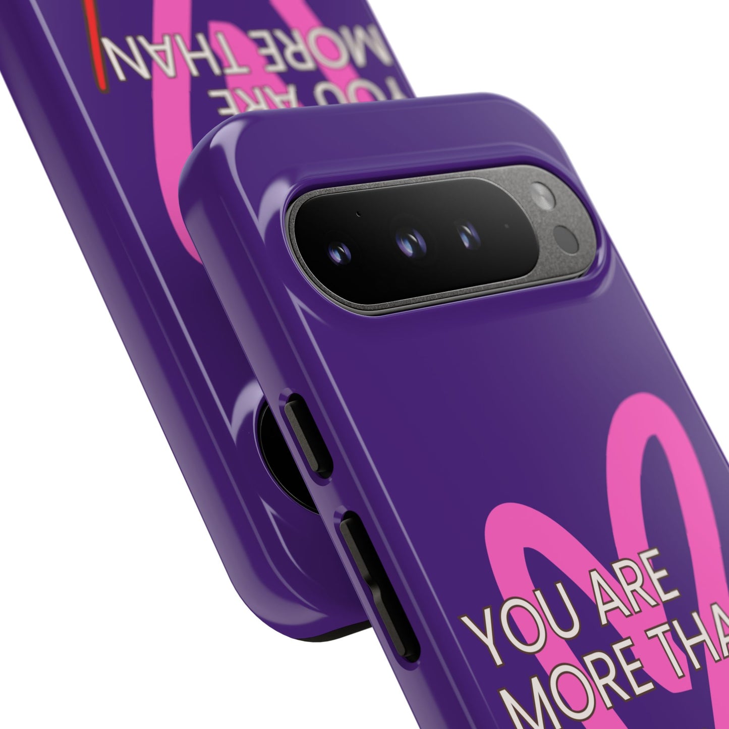 You are more than enough purple phone case, cute phone case gift