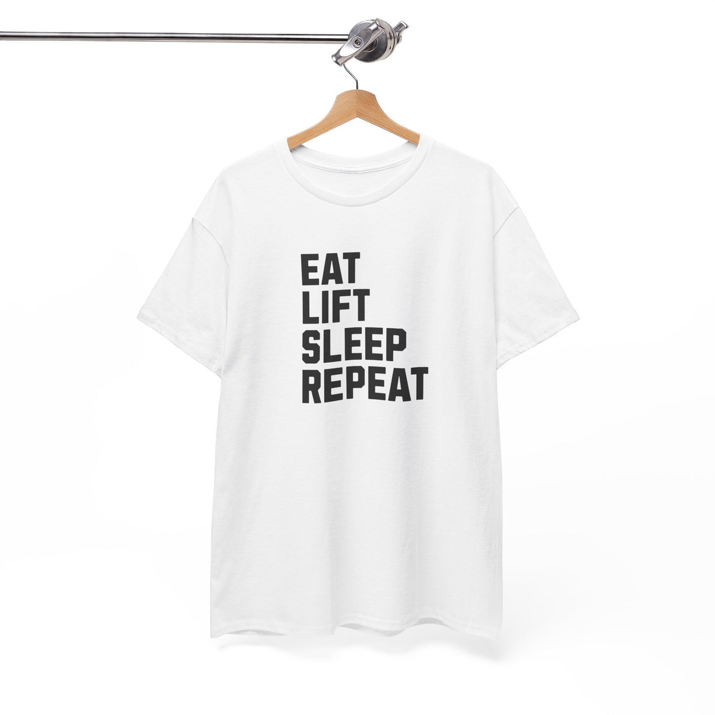 Eat Lift Sleep Repeat, Gym Shirt, Workout Tee, Fitness Apparel, Motivation Gift