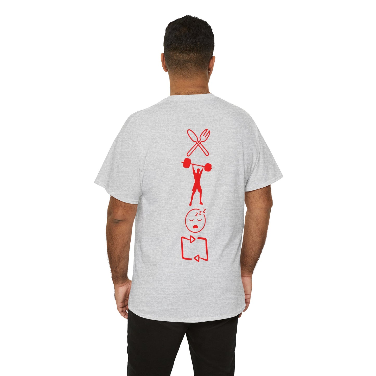 Fun Fitness Graphic Tee, Workout Apparel, Unisex Cotton Shirt, Casual Wear, Gym Clothing, Gift for Fitness Lovers, Motivational Top