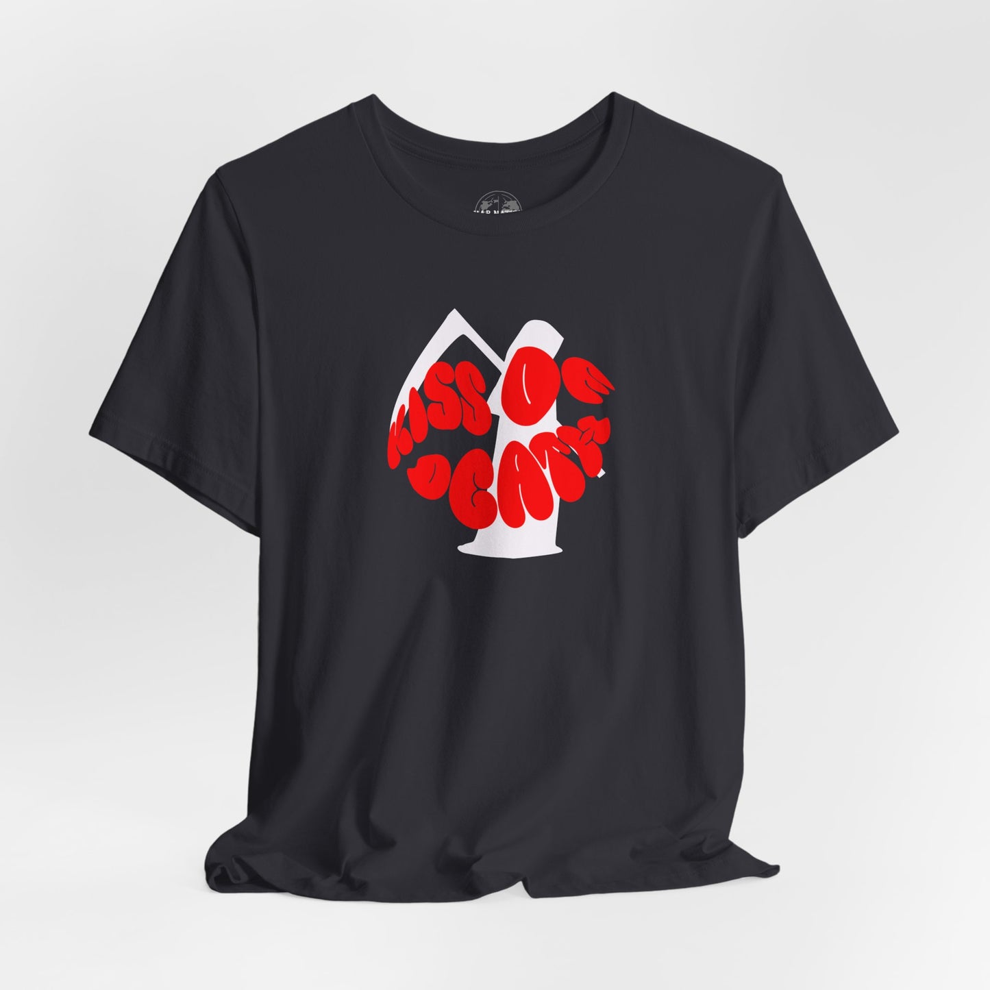 Kiss Of Death Tee, Unisex Graphic Tee, Casual Shirt, Halloween Apparel