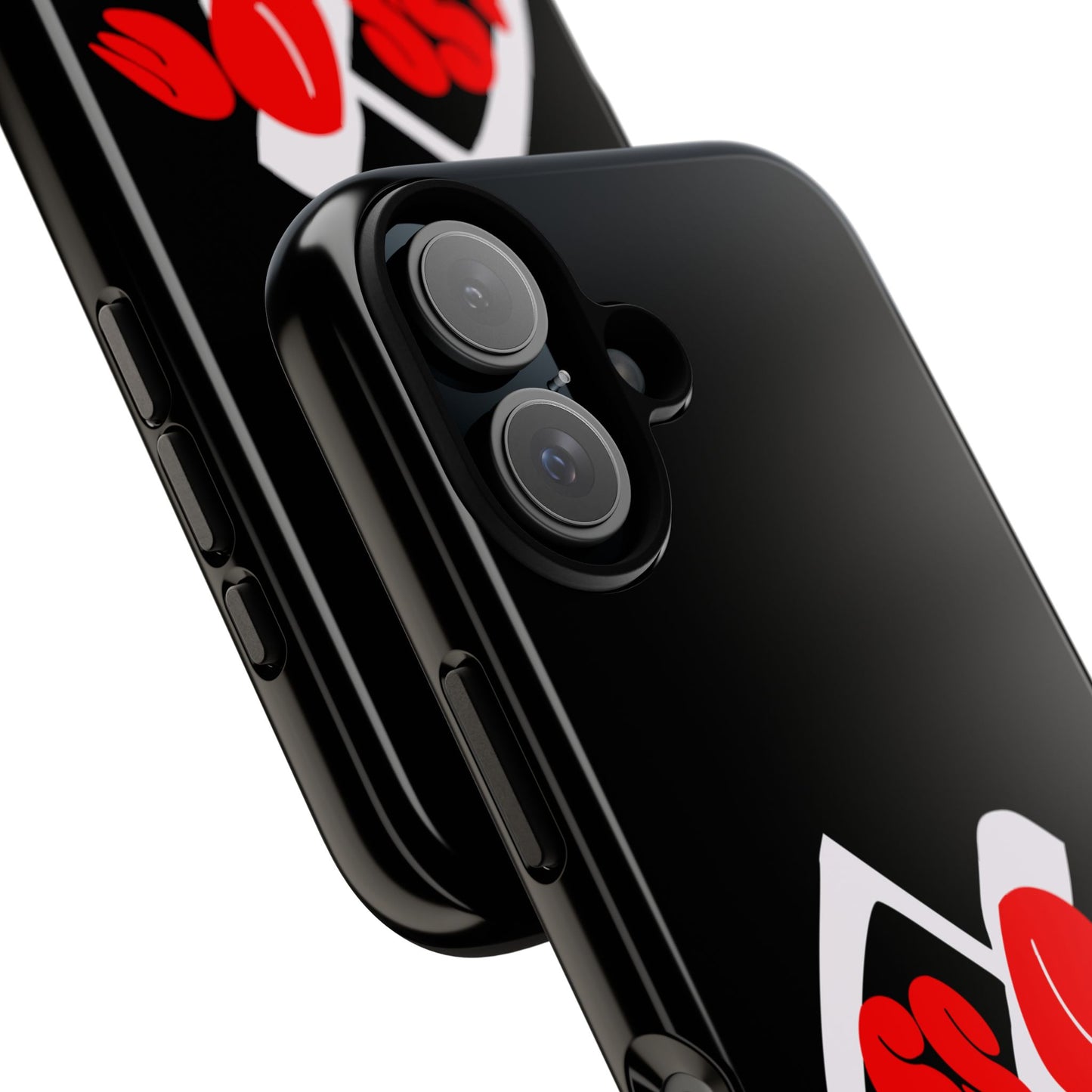 kiss Of Death Phone Case , cool phone case, cool design phone case, iPhone phone case, Samsung phone case, google phone case, black case