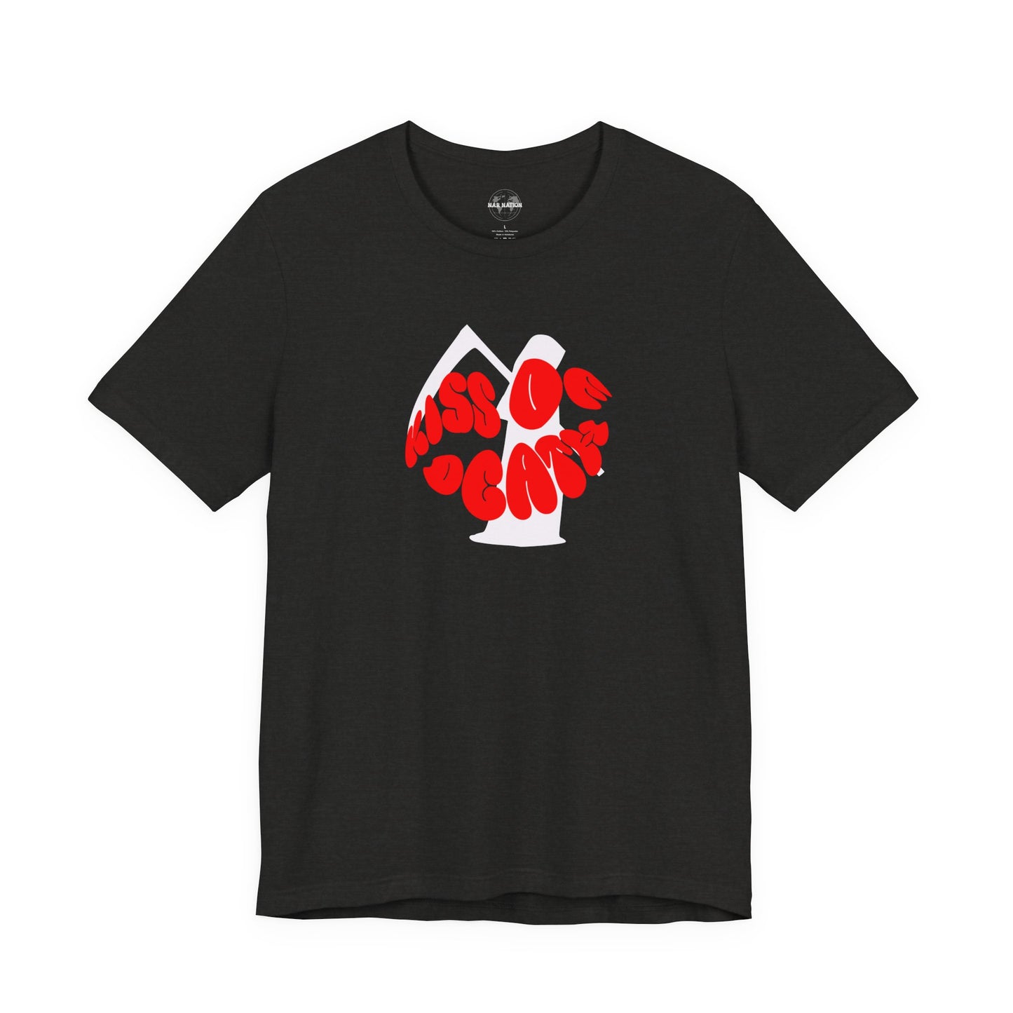 Kiss Of Death Tee, Unisex Graphic Tee, Casual Shirt, Halloween Apparel