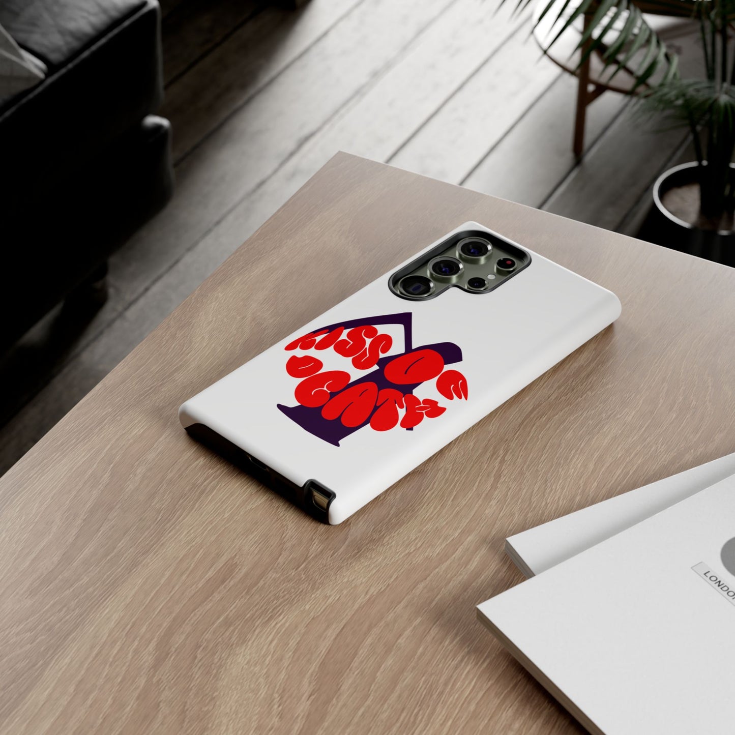 kiss Of Death iPhone Google Pixel Samsung Galaxy, cool design white phone case, iPhone phone Samsung galaxy Google pixel phone case