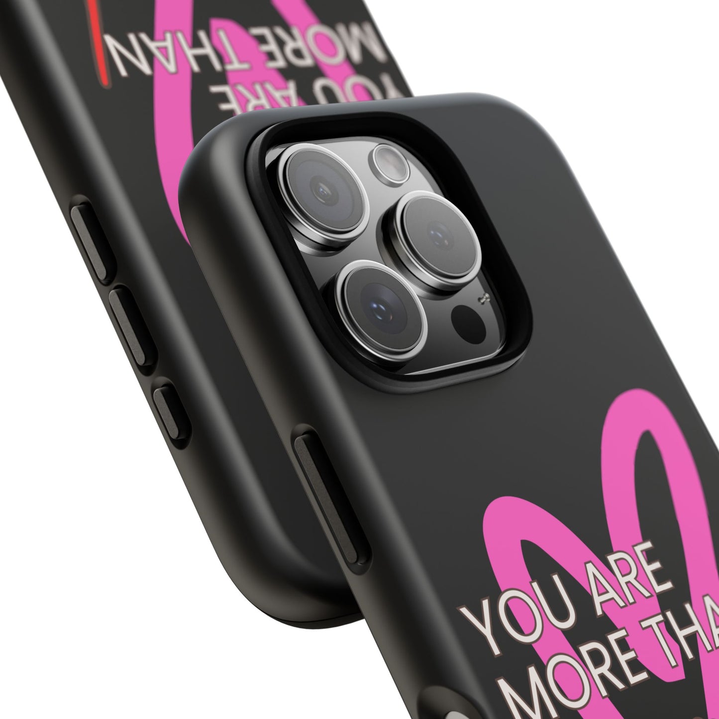 You are more than enough black phone case cute phone case gift, phone case for her