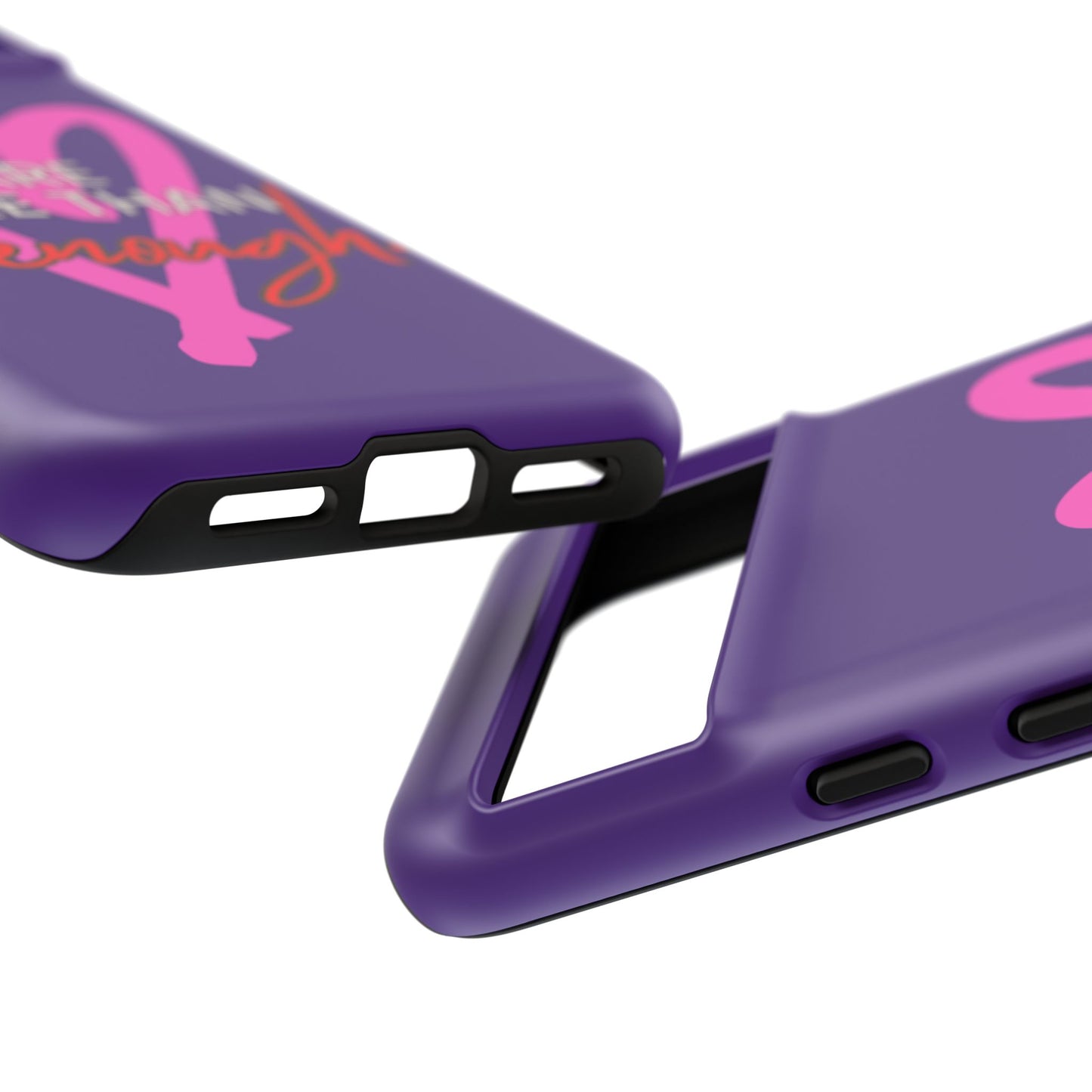 You are more than enough purple phone case, cute phone case gift