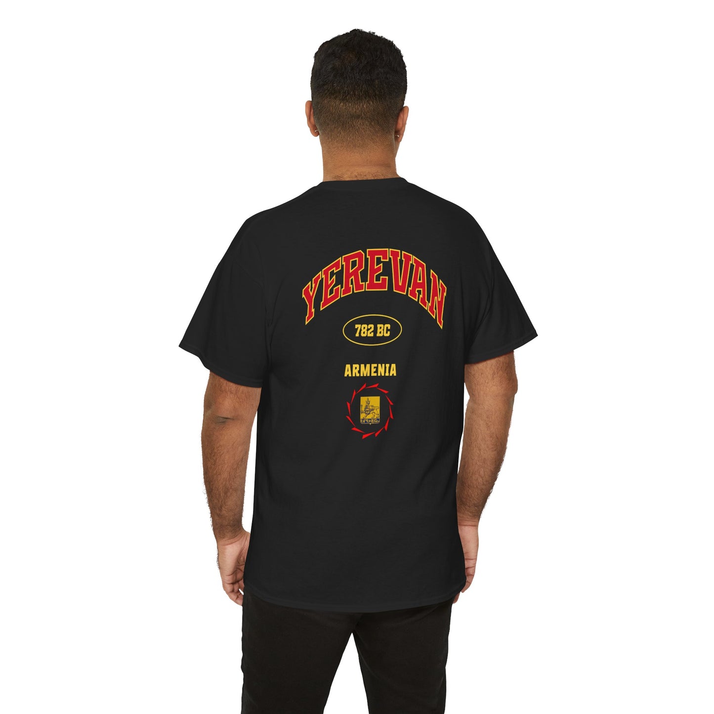 Yerevan Armenia T-Shirt, Unisex Graphic Tee, Armenian Culture Shirt, Vintage College Style Tee, Perfect Gift for Travelers