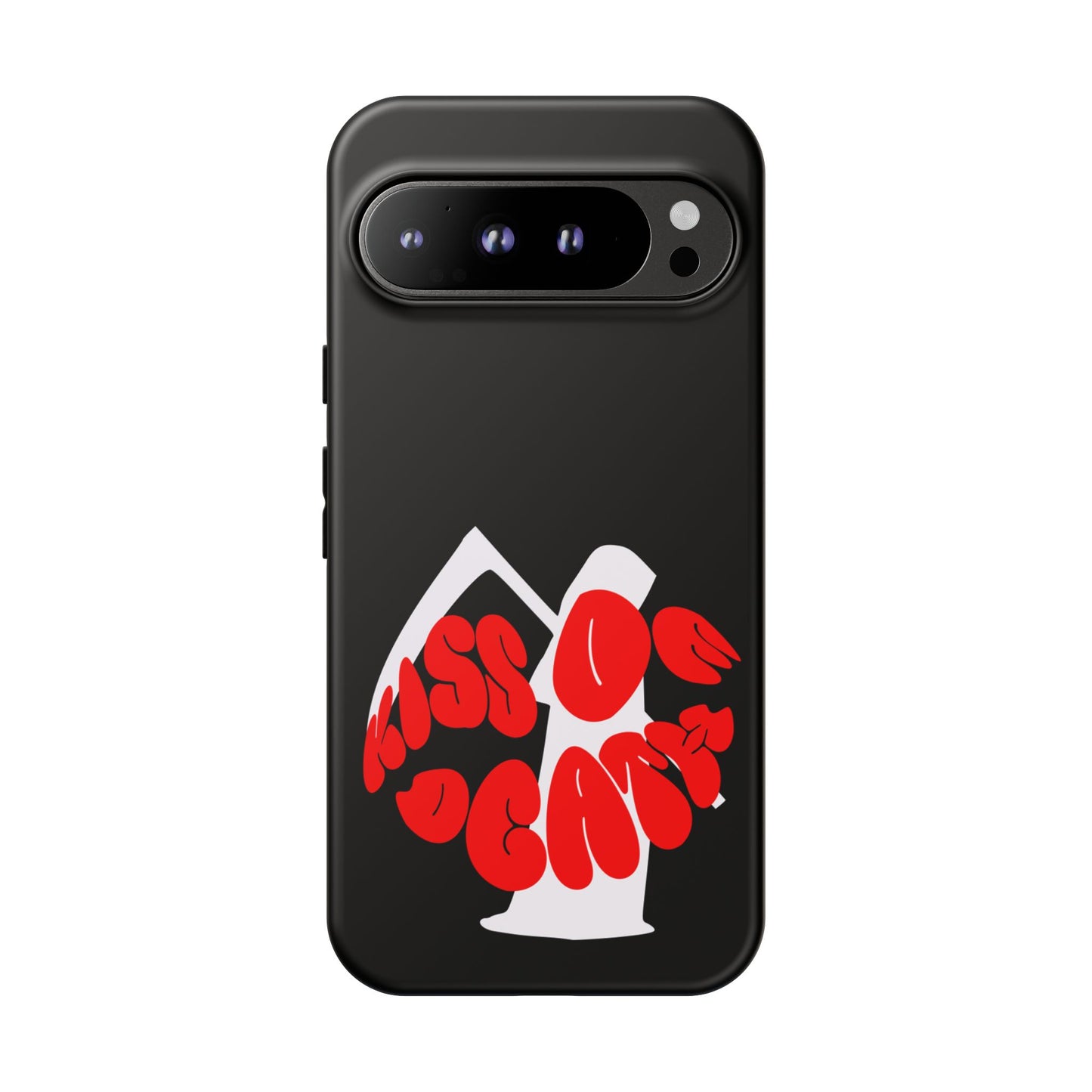 kiss Of Death Phone Case , cool phone case, cool design phone case, iPhone phone case, Samsung phone case, google phone case, black case