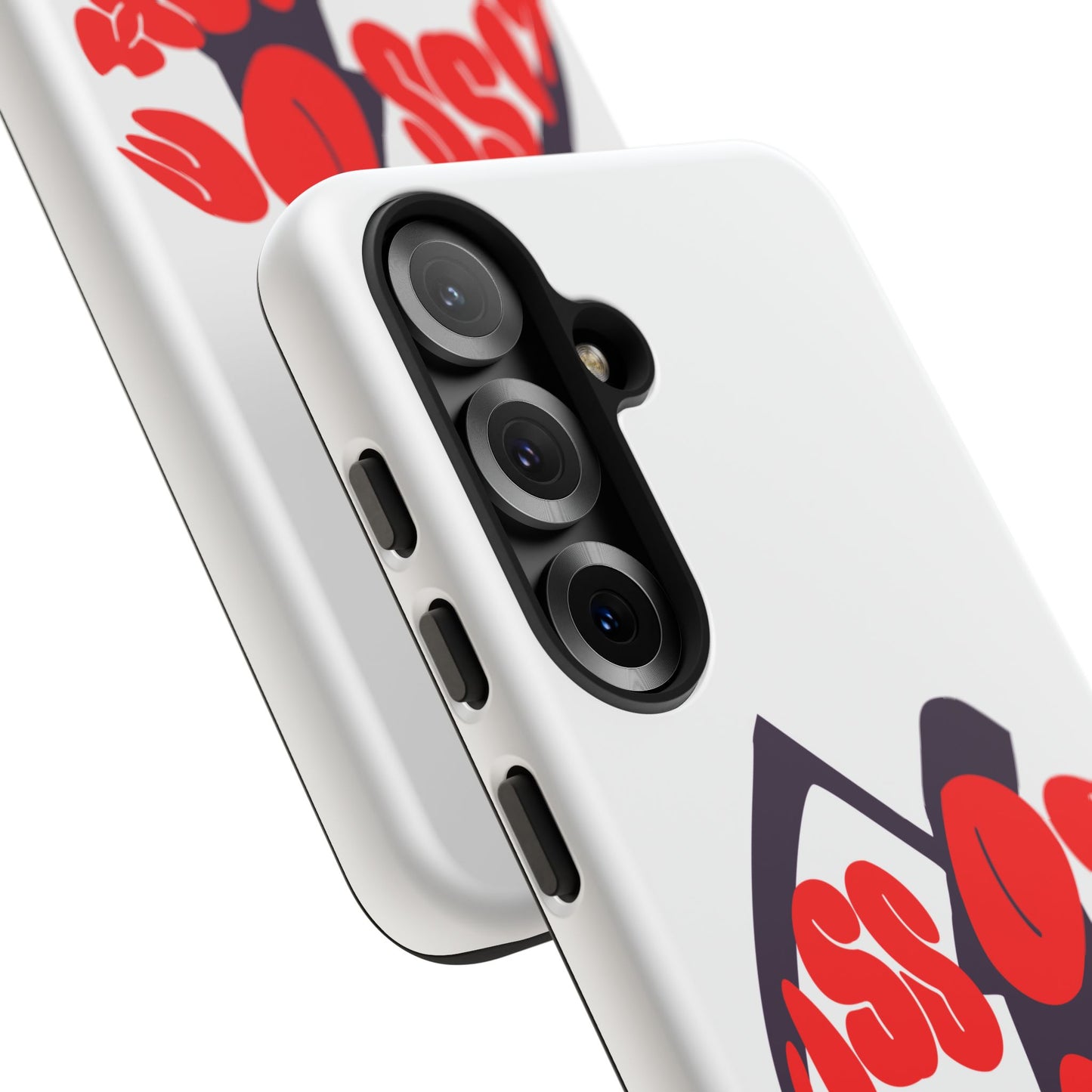 kiss Of Death iPhone Google Pixel Samsung Galaxy, cool design white phone case, iPhone phone Samsung galaxy Google pixel phone case