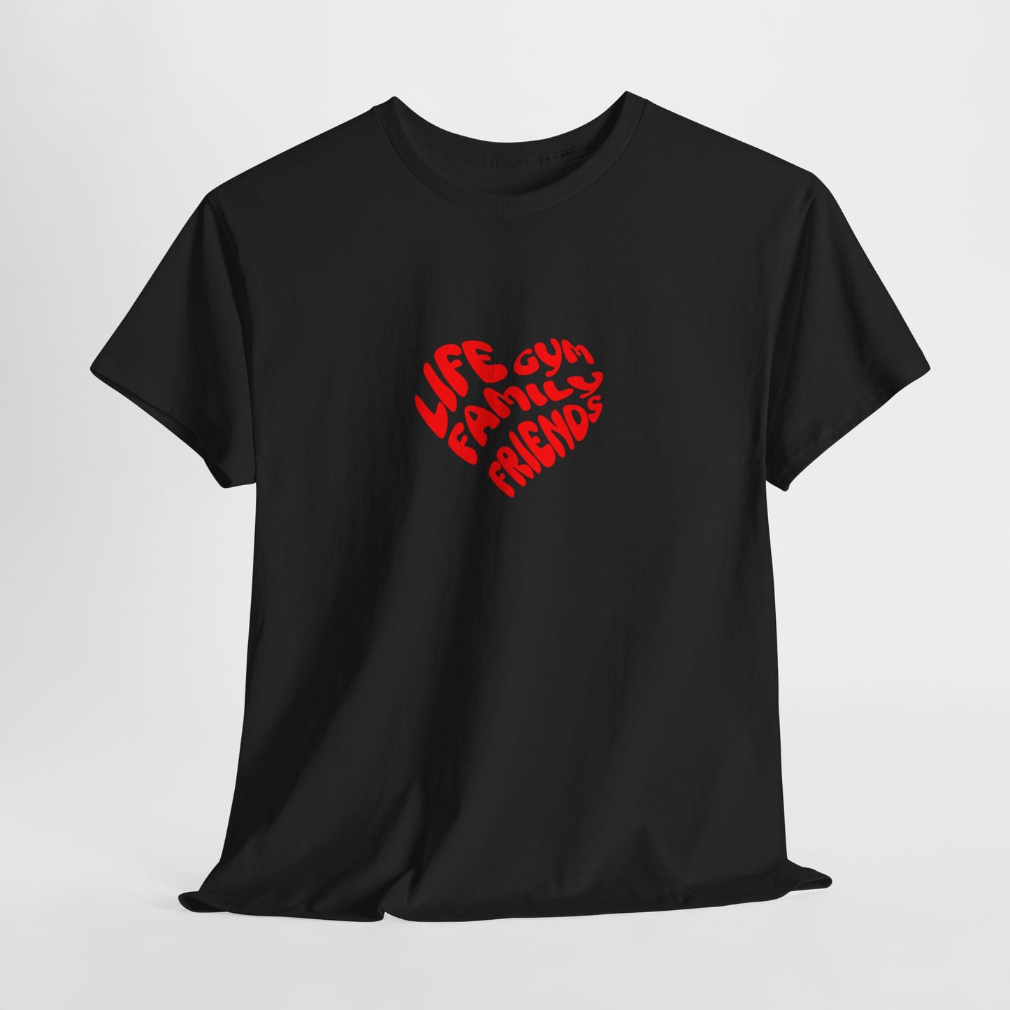 Life family friends gym shirt gym shirt fitness enthusiast shirt gym rat shirt