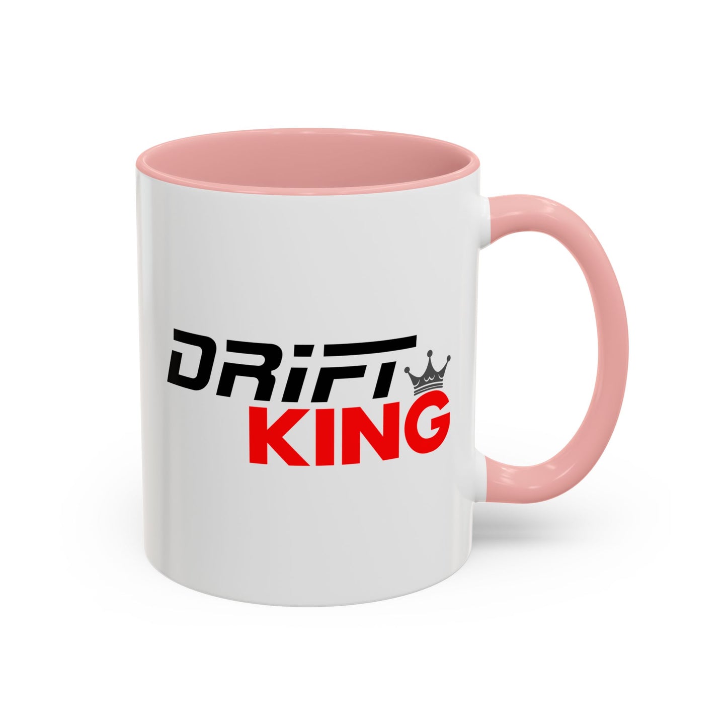 Drift King Accent Coffee Mug Perfect Gift for Car Enthusiasts, Drift Racing Fans, Collectible Mug, Unique Drinkware for Special Occasions