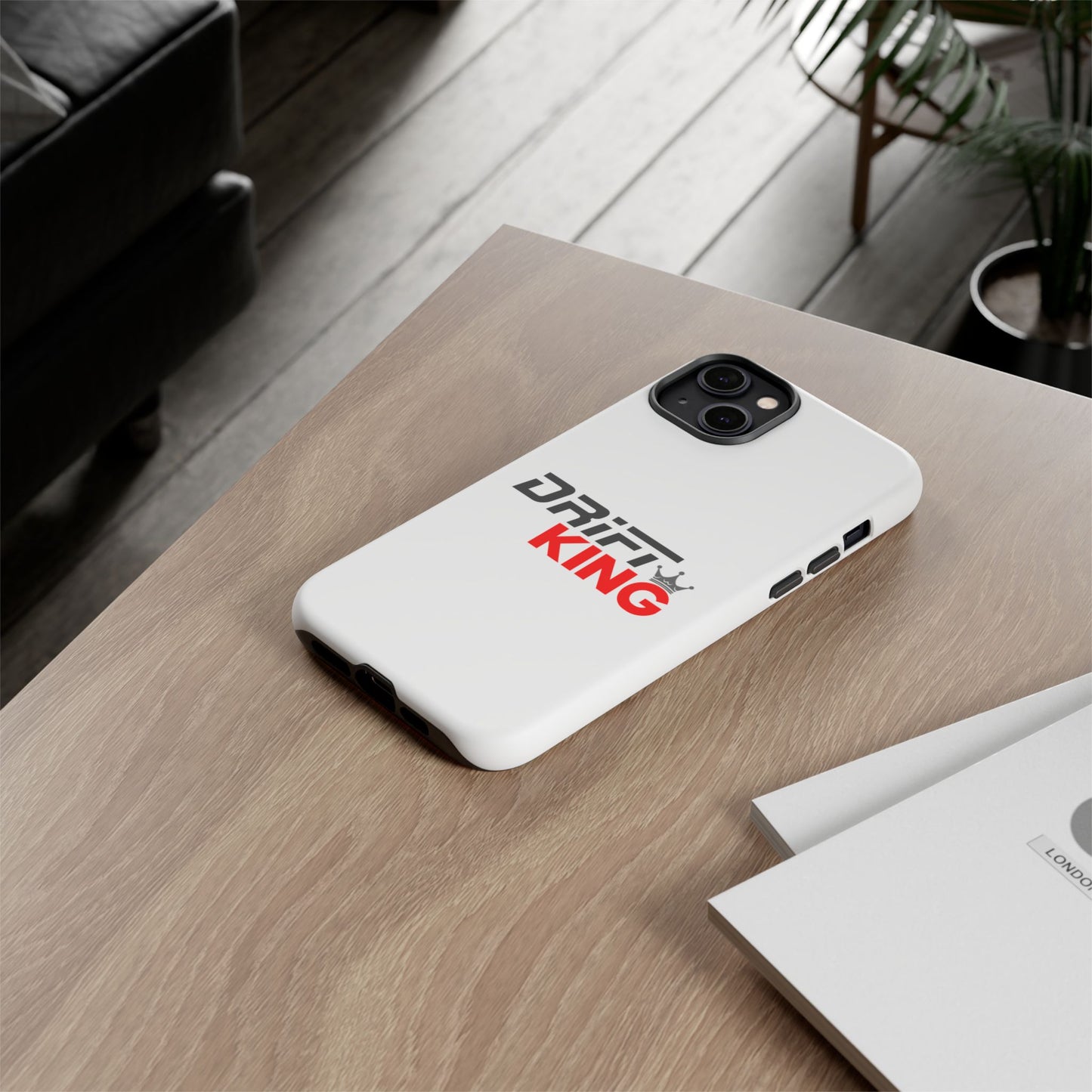 Drift King Phone Case | Tough Cases, Custom Phone Case, Car Enthusiast Gift, Drifting Decor, Unique Mobile Accessory