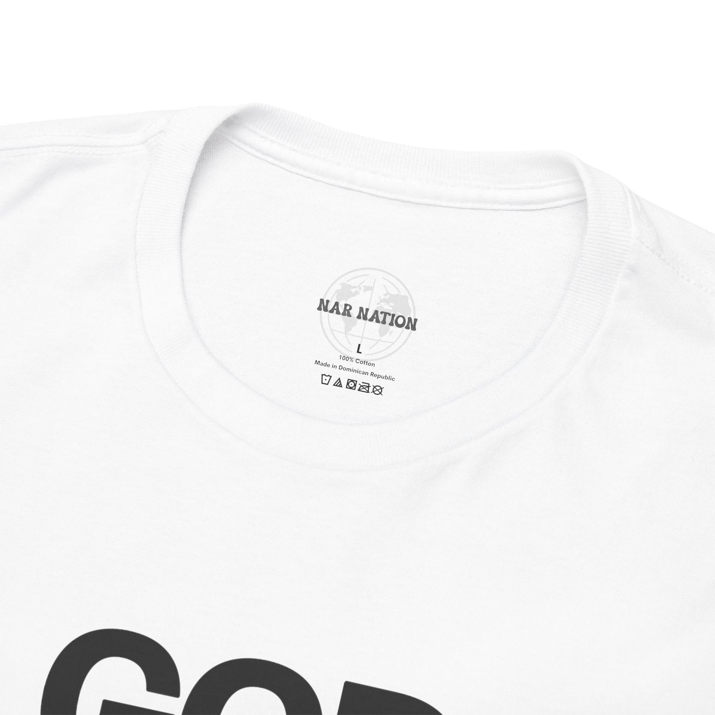 God Cares shirt Unisex Heavy Cotton Tee, Faith Shirt, Christian Apparel, Gift for Believers, Positive Message Tee