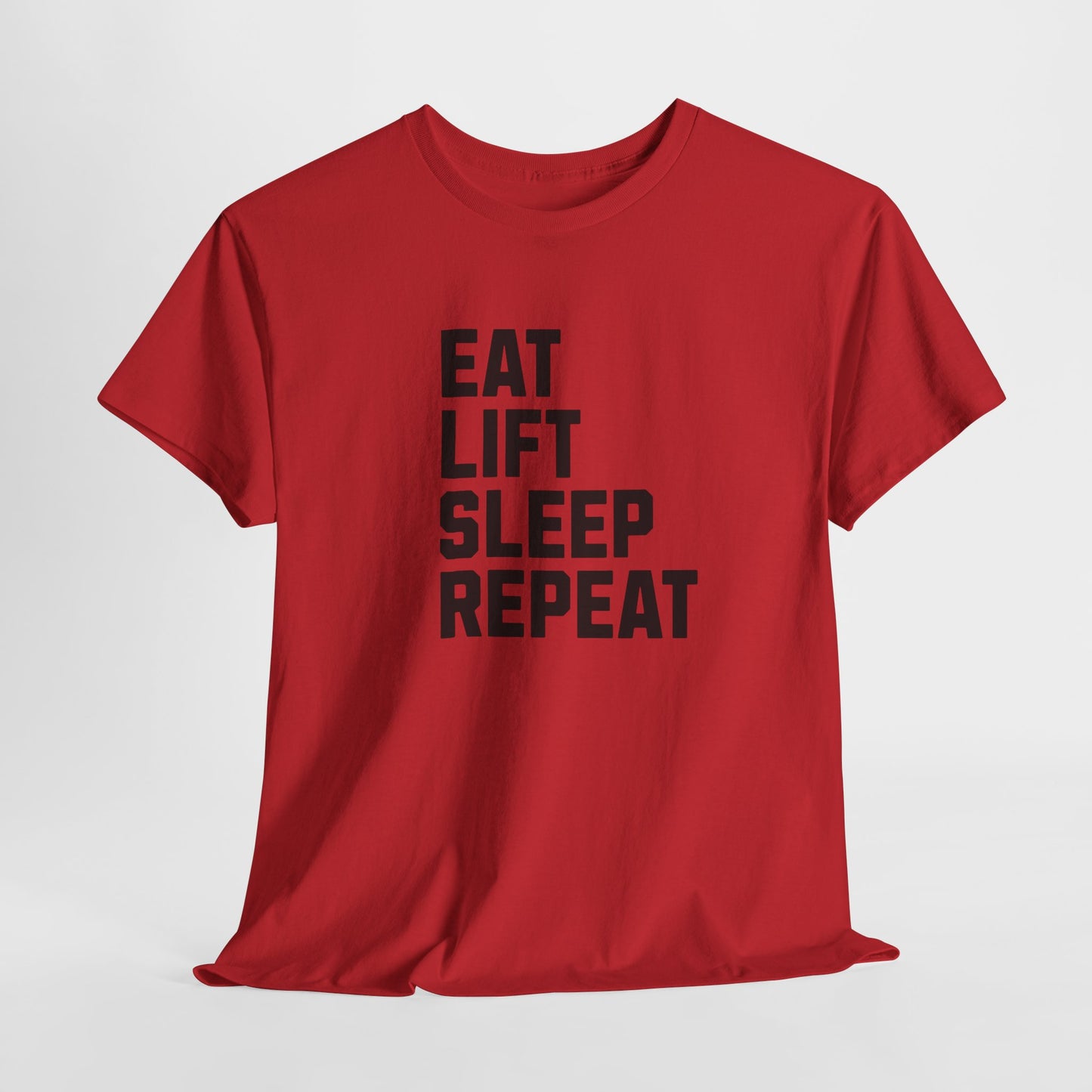 Eat Lift Sleep Repeat, Gym Shirt, Workout Tee, Fitness Apparel, Motivation Gift