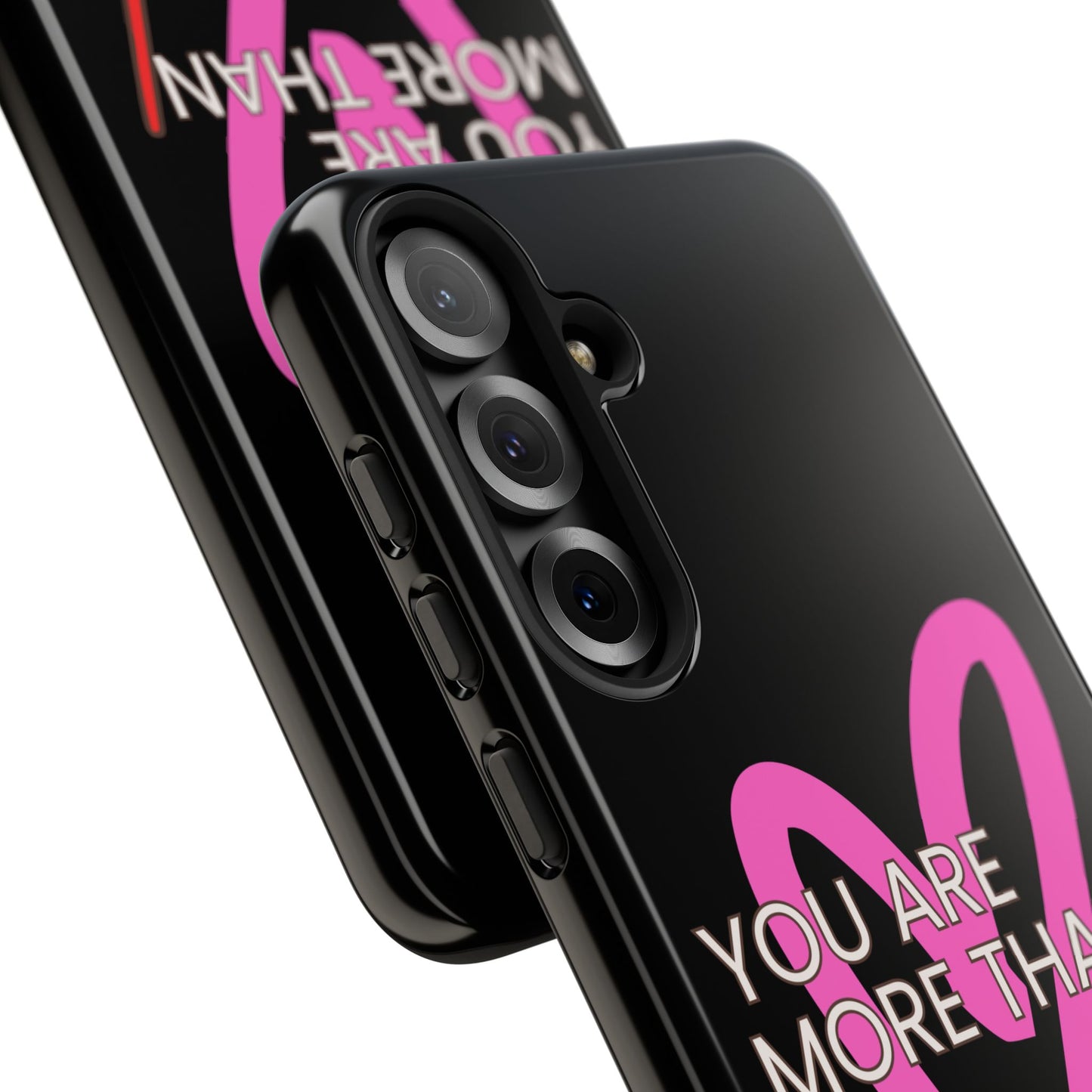 You are more than enough black phone case cute phone case gift, phone case for her