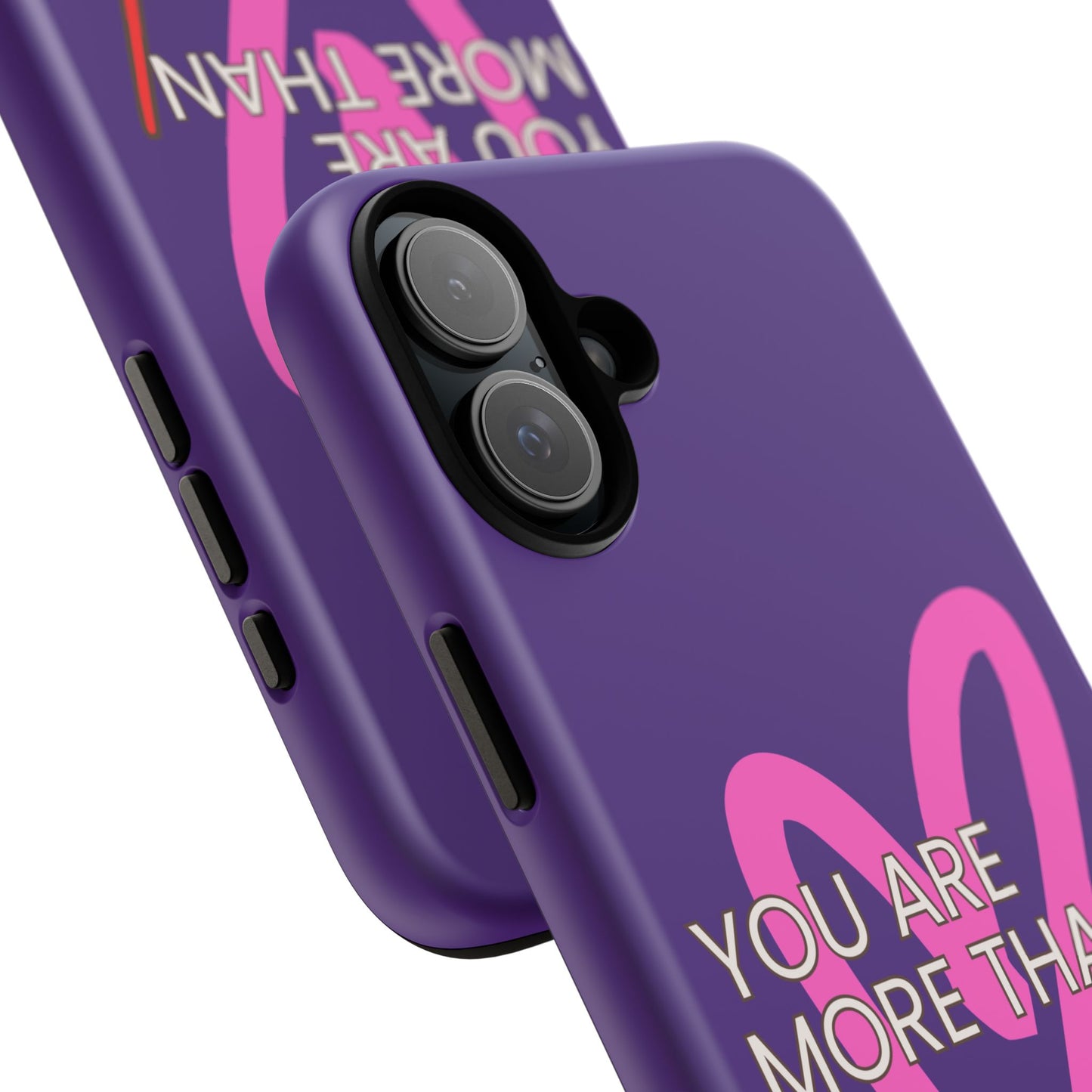 You are more than enough purple phone case, cute phone case gift