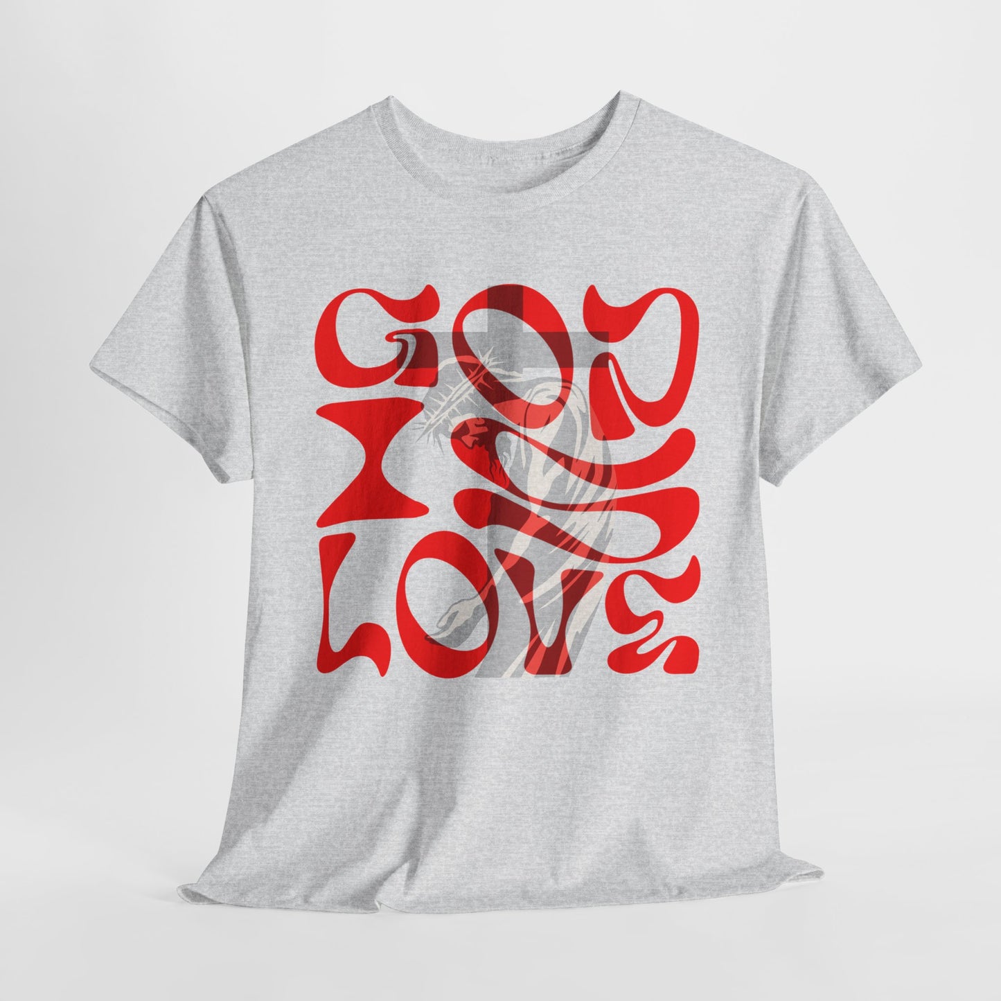 God is Love t-shirt, Christian T-shirt, face T-shirt