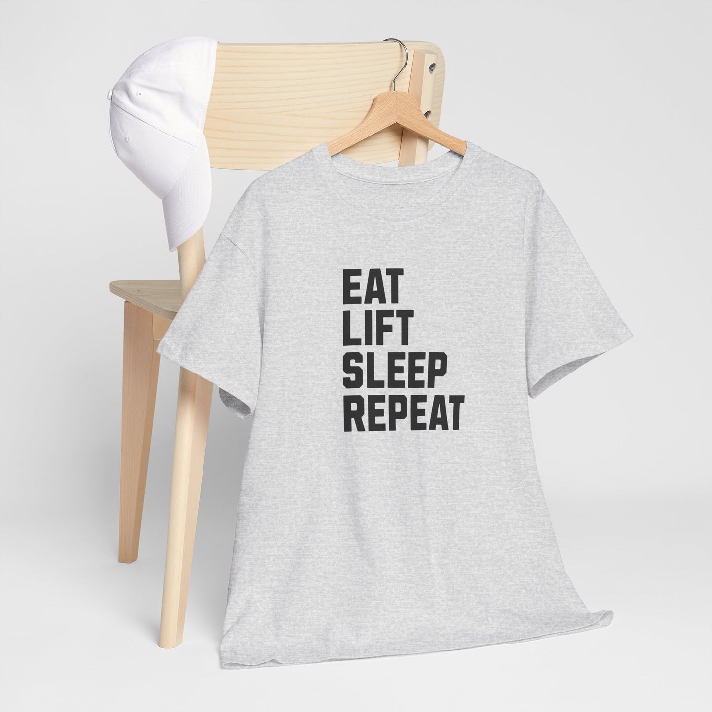 Eat Lift Sleep Repeat, Gym Shirt, Workout Tee, Fitness Apparel, Motivation Gift