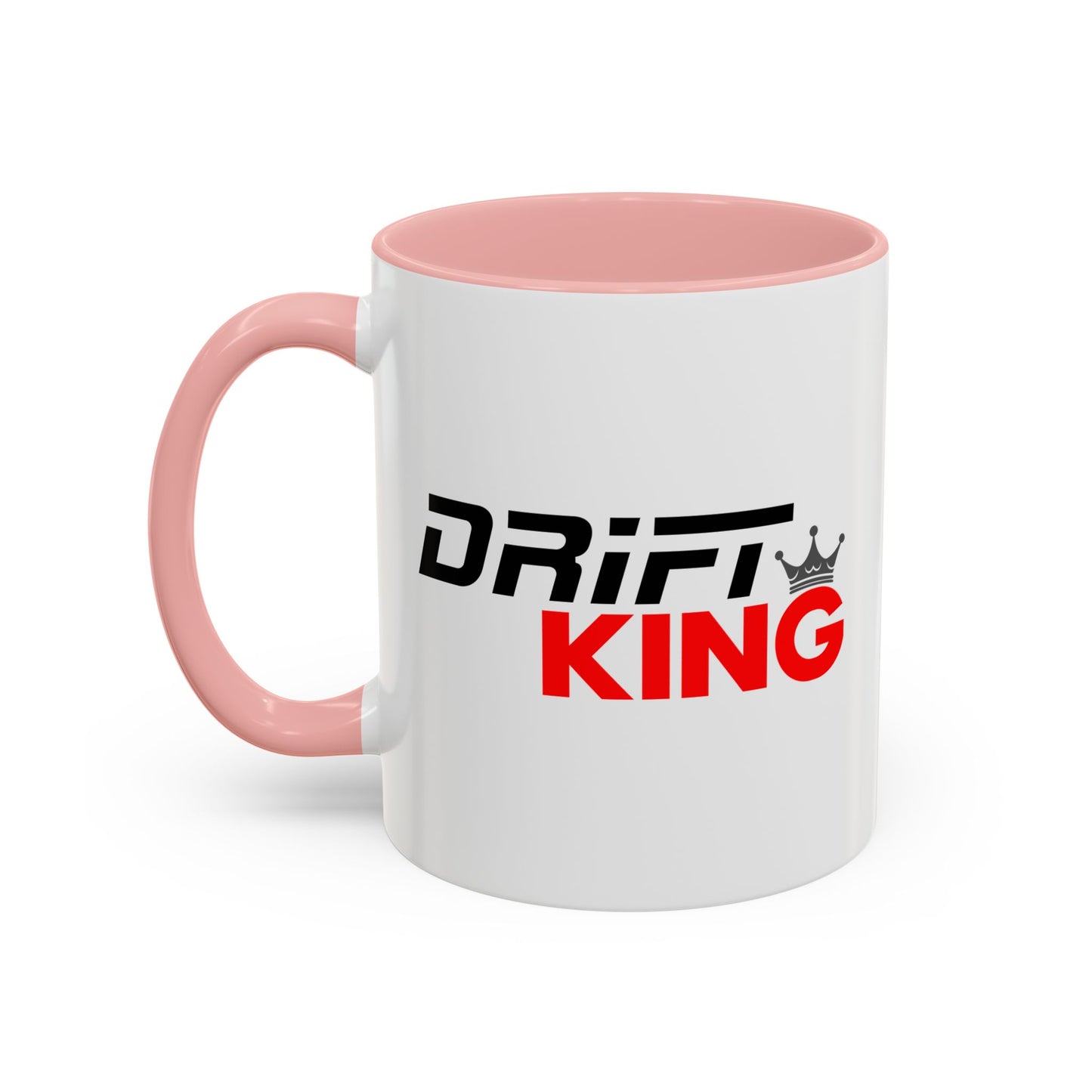 Drift King Accent Coffee Mug Perfect Gift for Car Enthusiasts, Drift Racing Fans, Collectible Mug, Unique Drinkware for Special Occasions