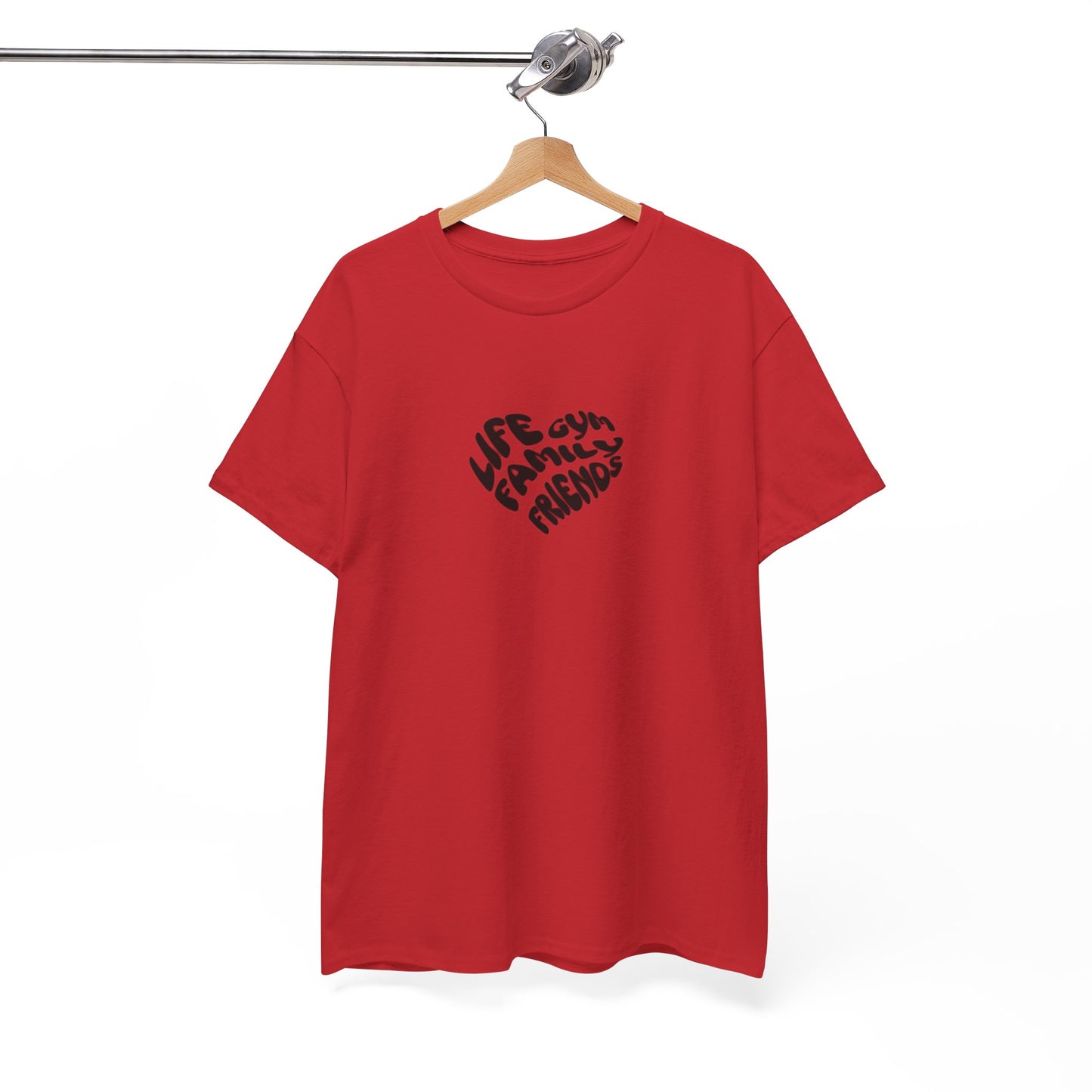 Life family friends gym shirt gym shirt fitness enthusiast shirt gym rat shirt